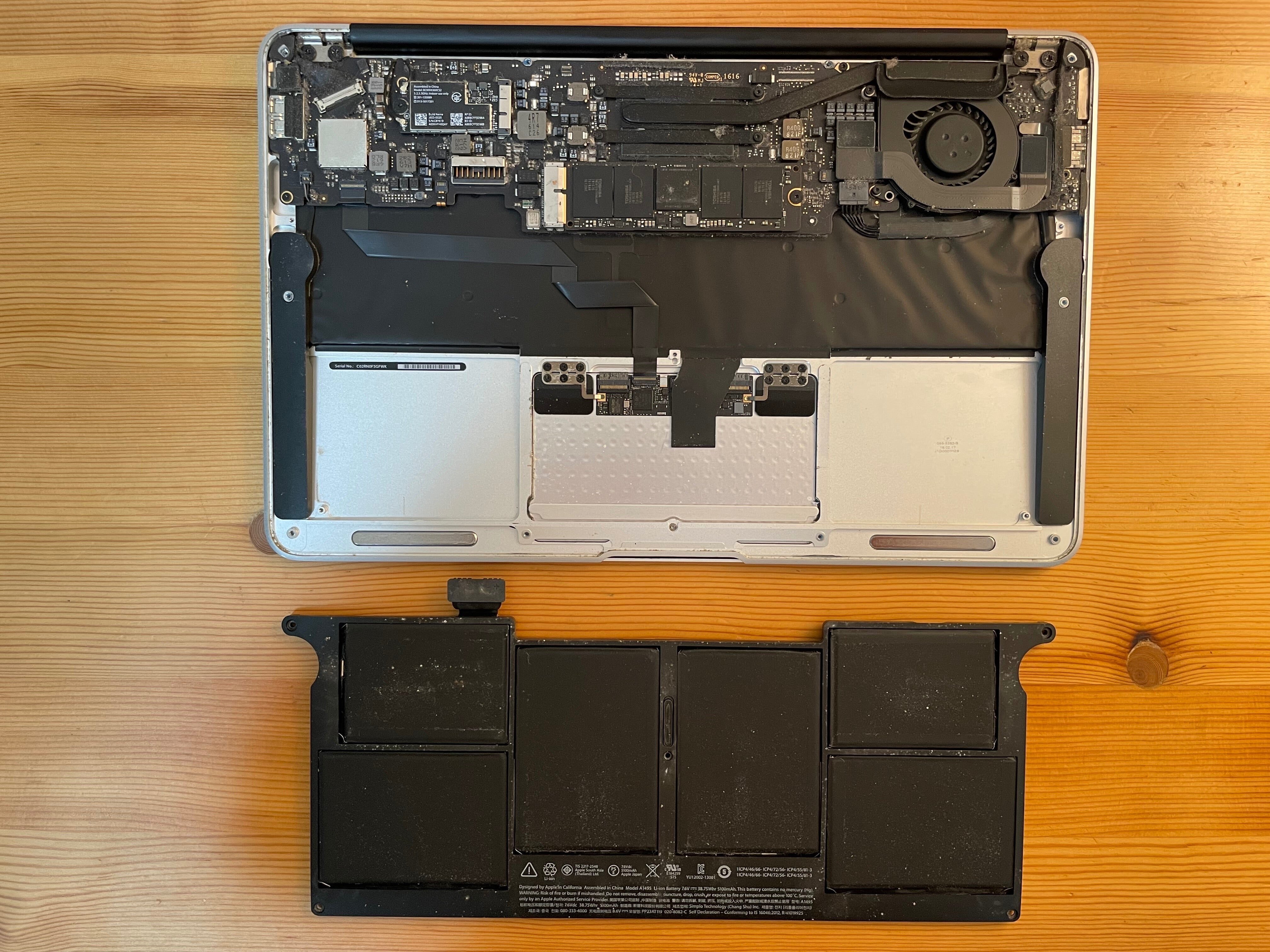 MacBook Airの軽量化を試みる（失敗）｜tr-kiyo