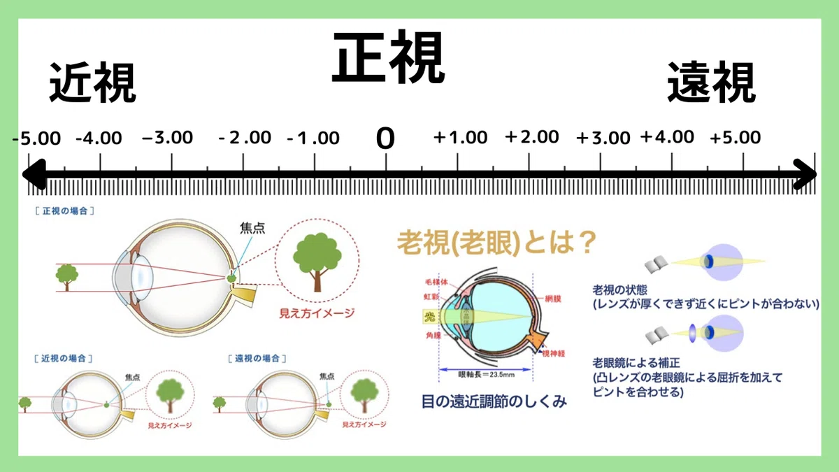 「老視が入った適切な過矯正の処方を解説」|karasui@ノロップ