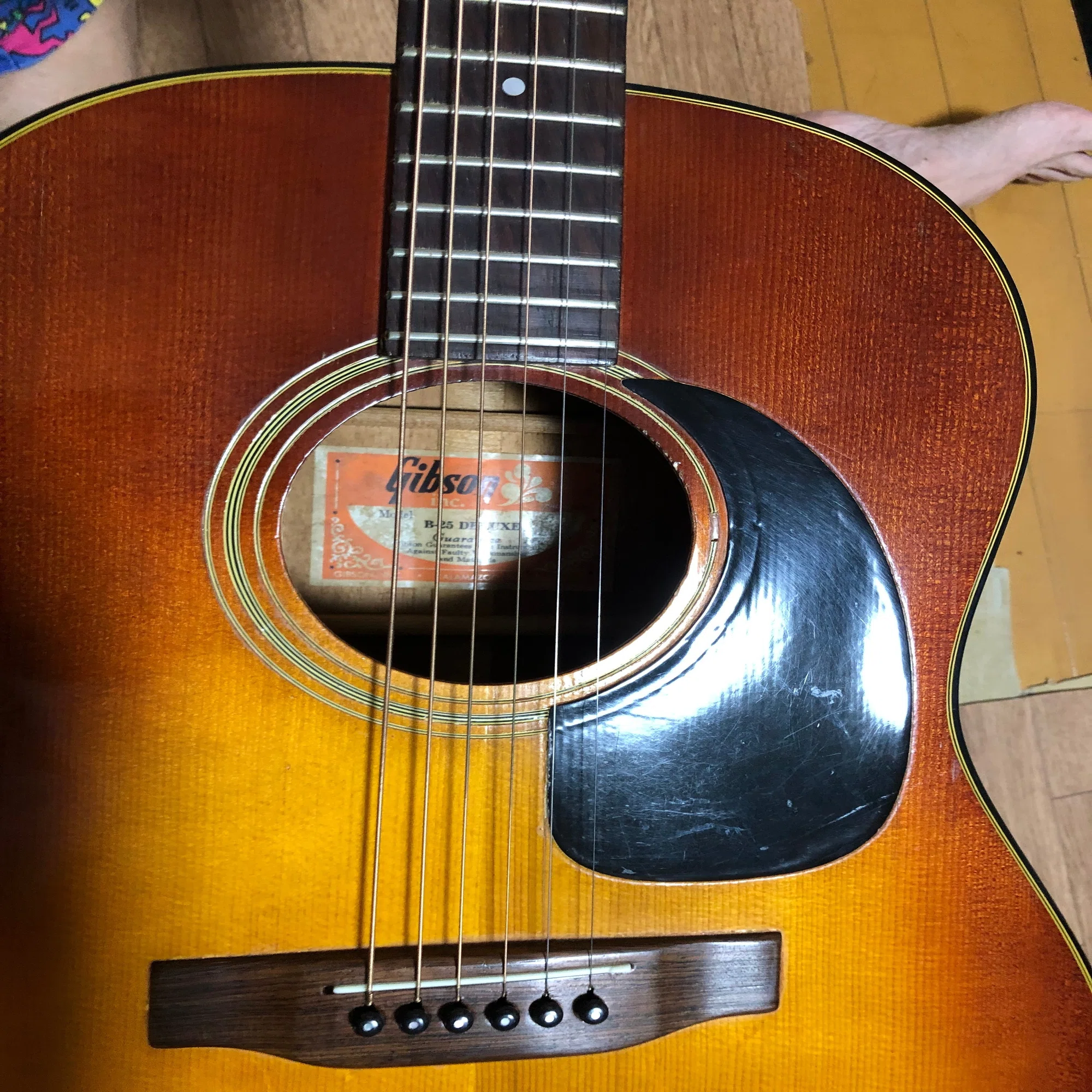 ギターの話 Gibson B-25- Deluxe 1974年製｜（花鳥風月）ikesan