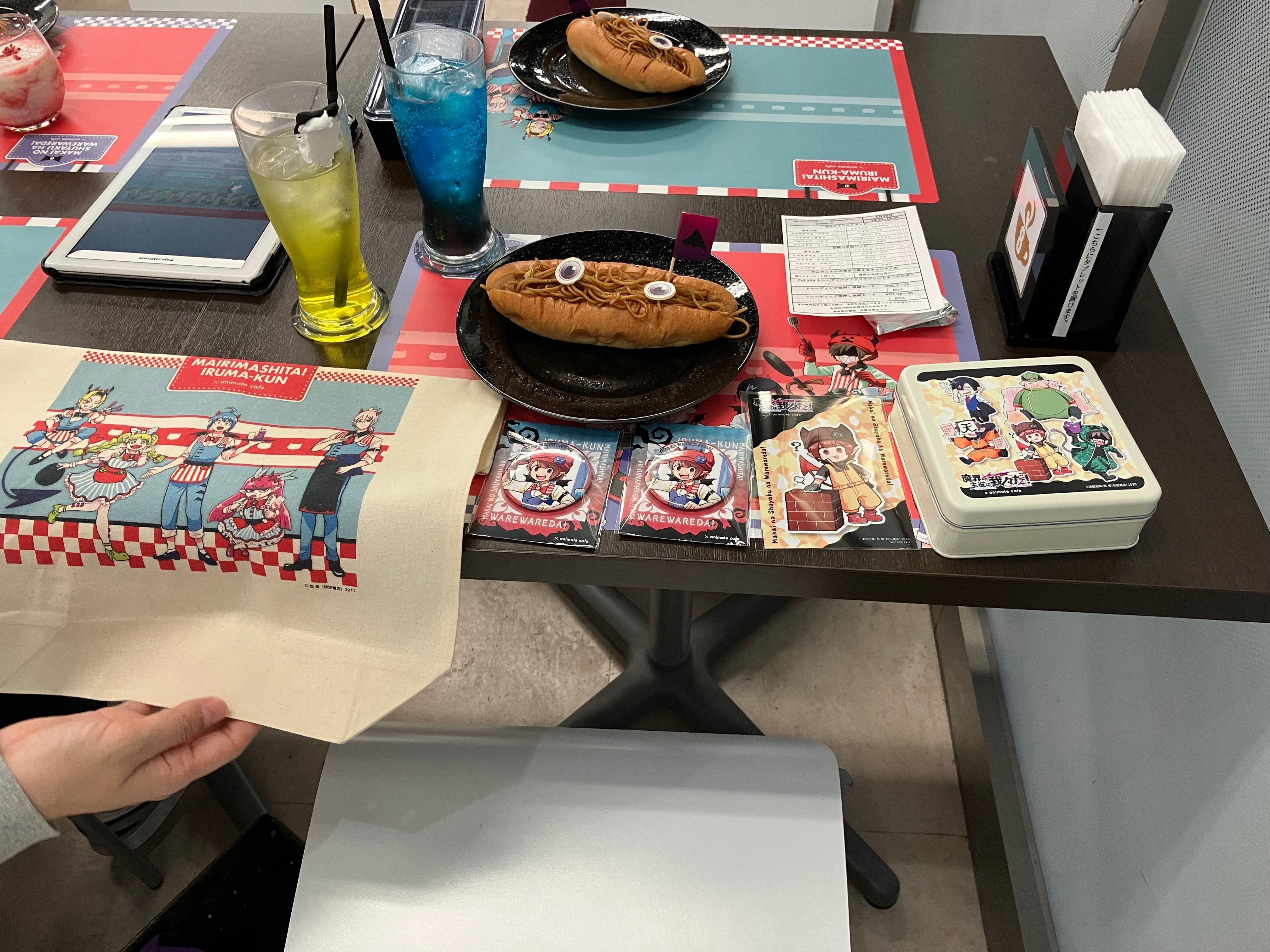 アニメイトカフェ行ってきた｜そせす氏