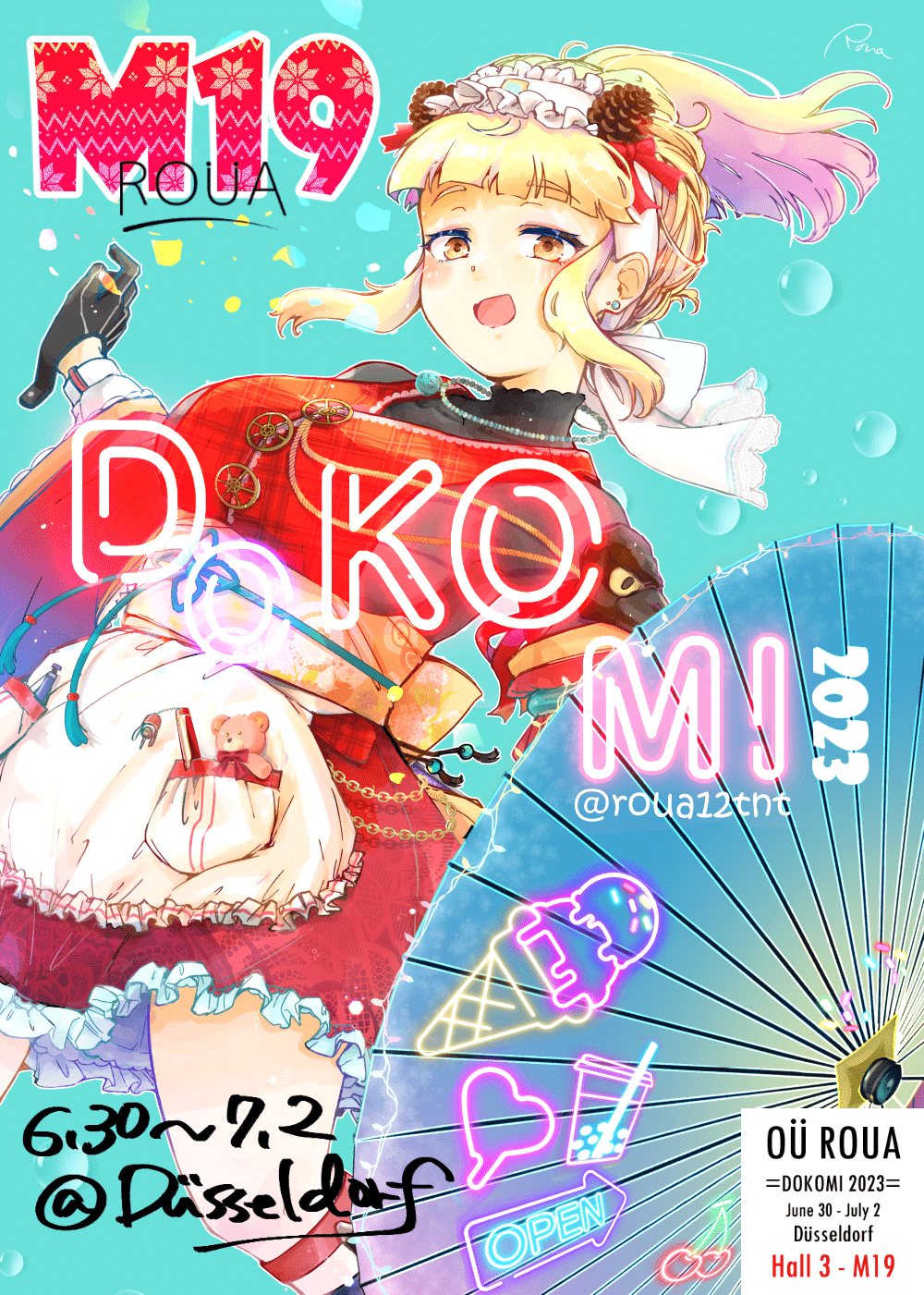 コミッションを楽しもう！Dokomi2023の記録｜Roua