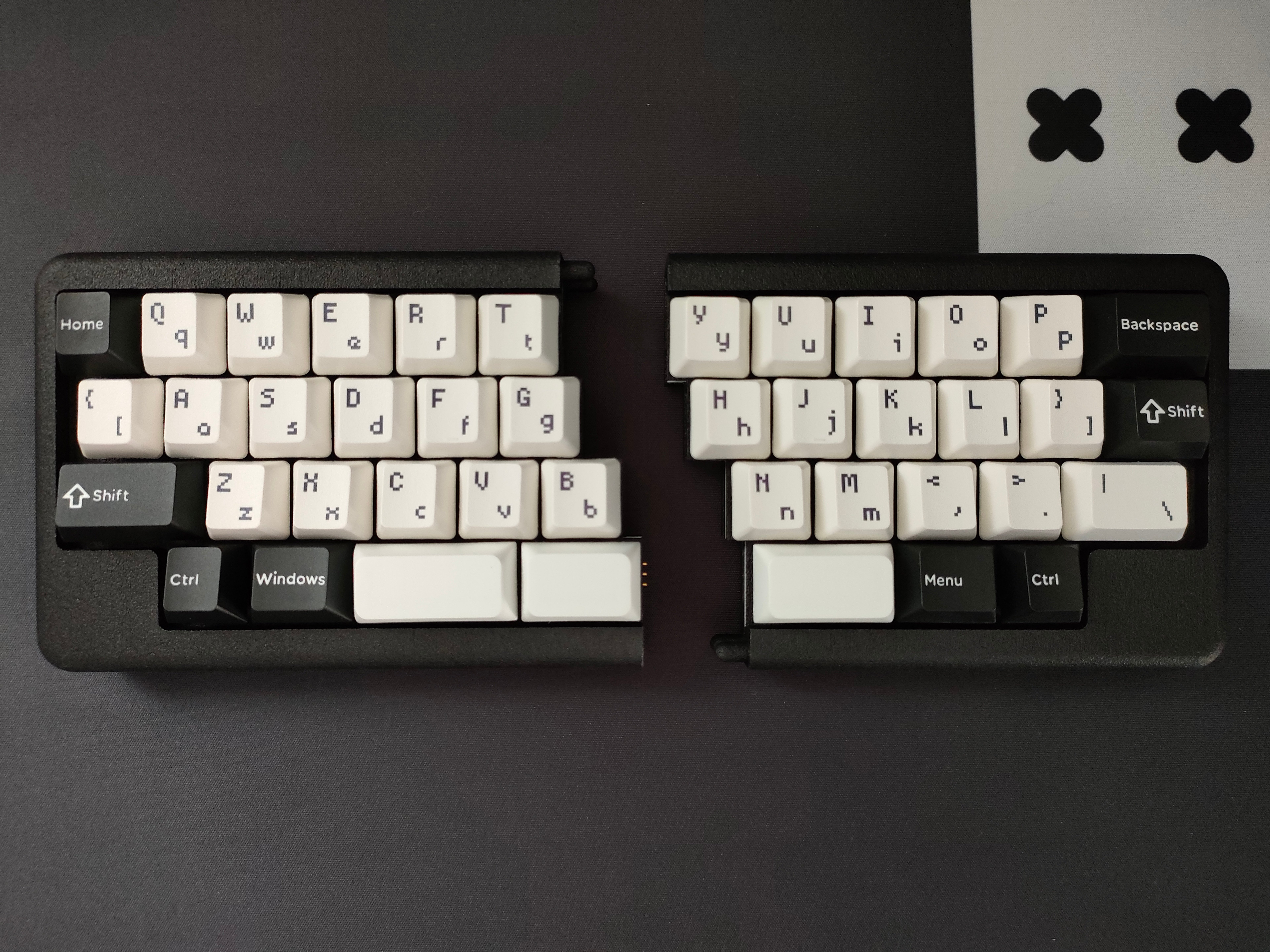 分割⇔一体型40%キーボード「Maglit40」～ビルドガイド