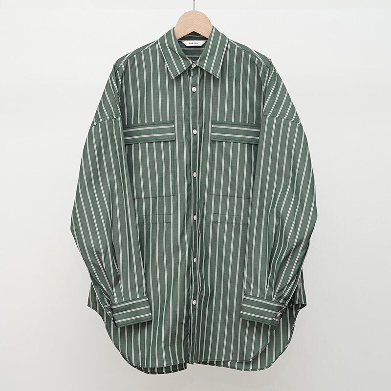 スタイリングの主役シャツ【PHEENY】standard over shirt｜THIRTY 