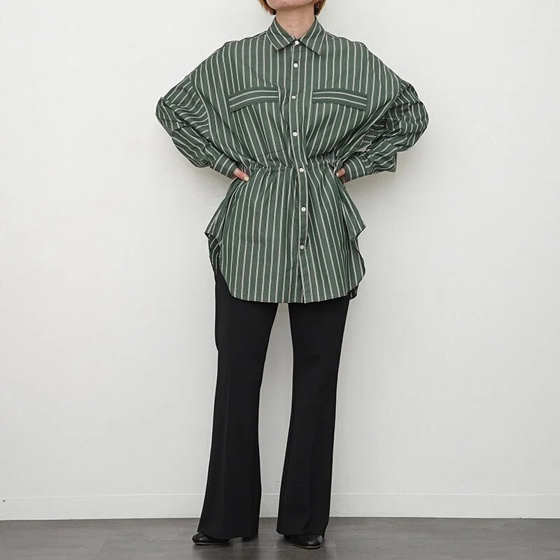 スタイリングの主役シャツ【PHEENY】standard over shirt｜THIRTY