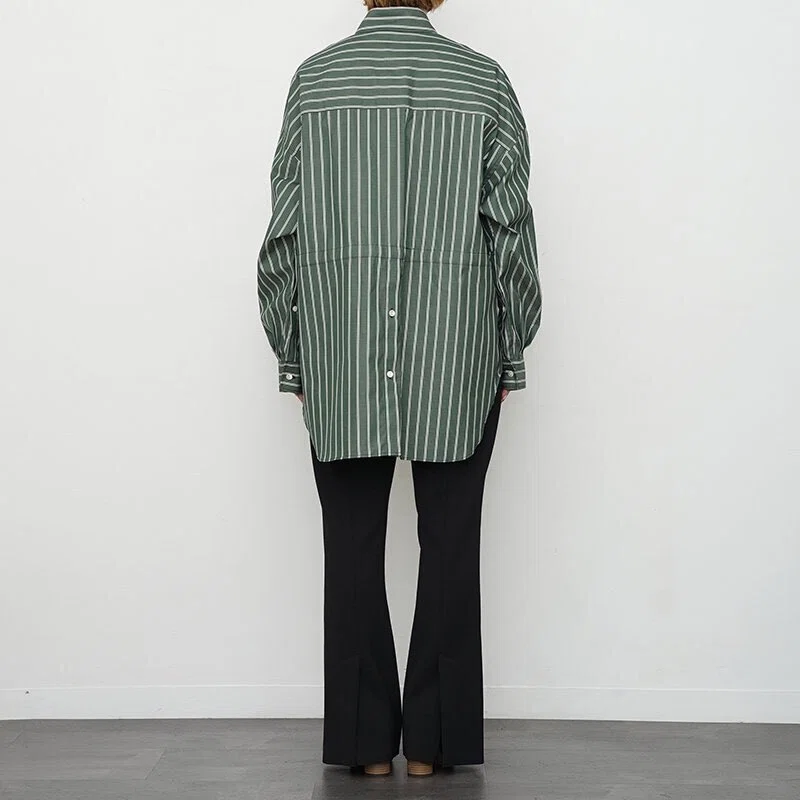 スタイリングの主役シャツ【PHEENY】standard over shirt｜THIRTY