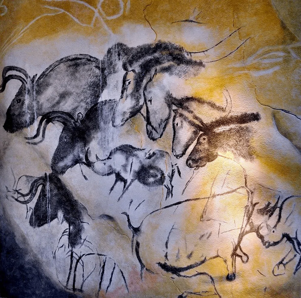 旧石器時代の岩絵の解説｜紗綾