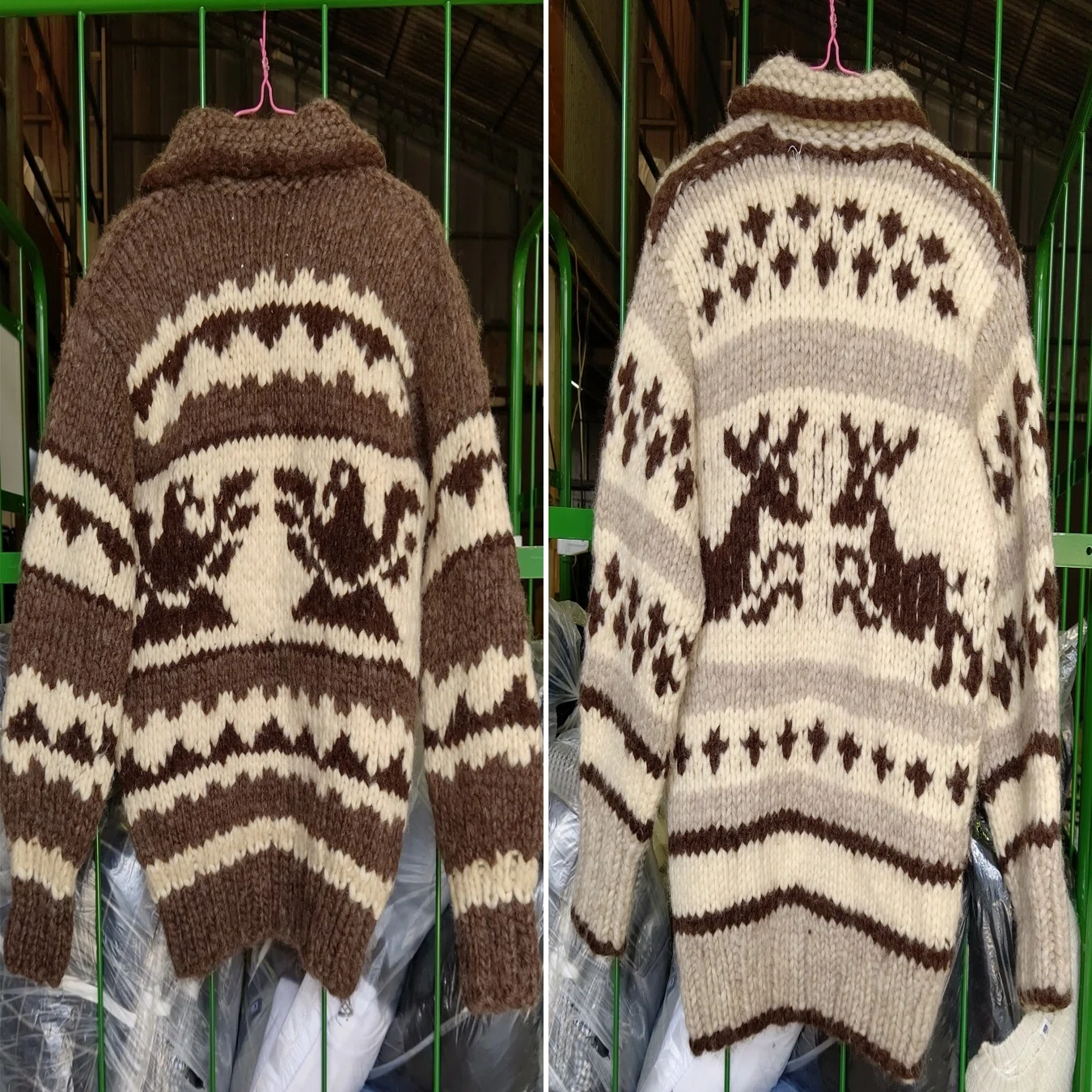 COWICHAN INDIANのカウチンセーター編✨ラグラグハウスの仕事は 
