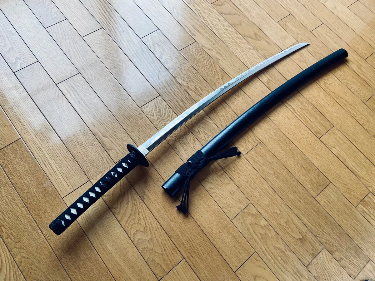 居合練習刀 zs-105s 直刃 2尺4寸5分 あきらめよ