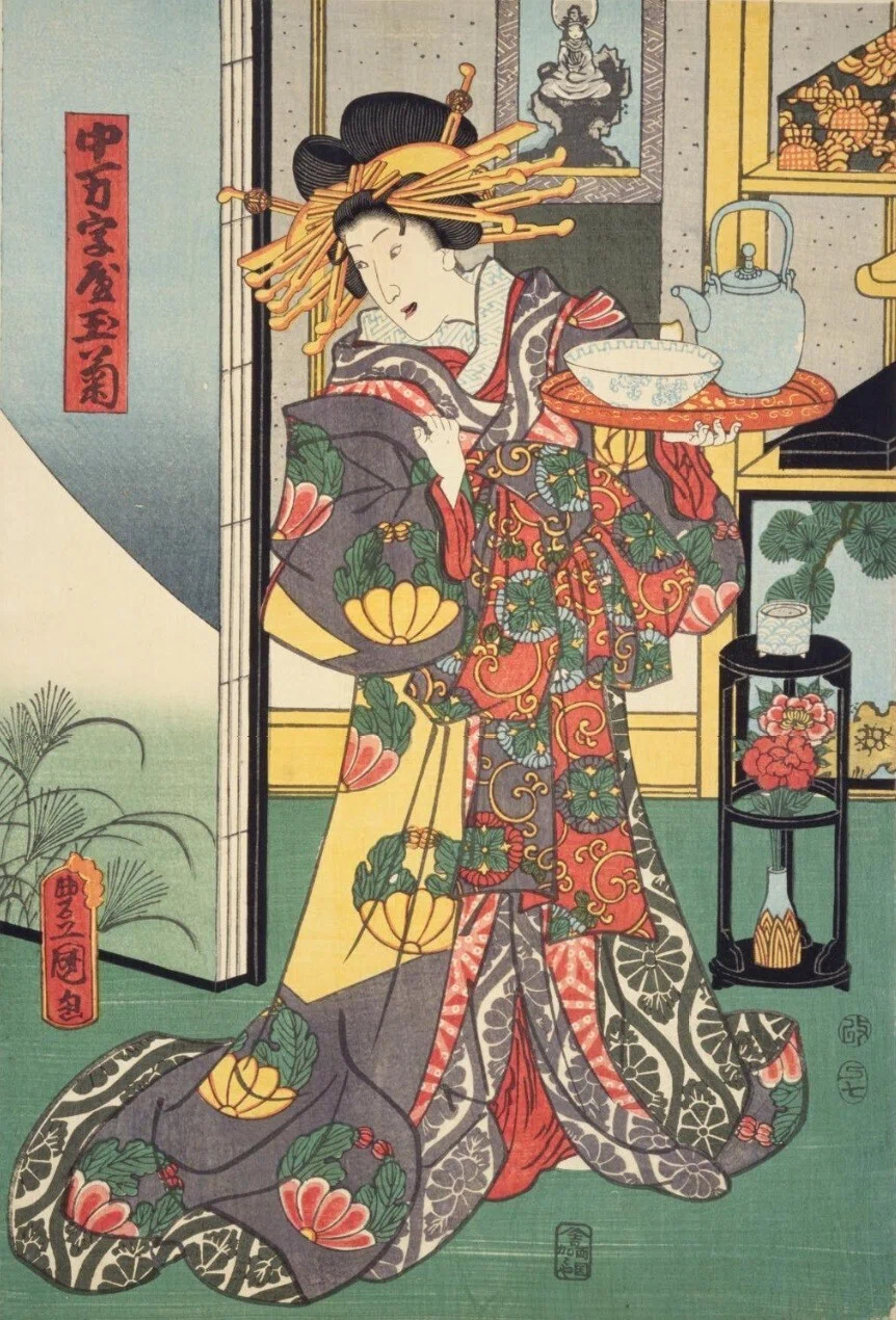 古今名婦伝】中万字の玉菊｜mominaina