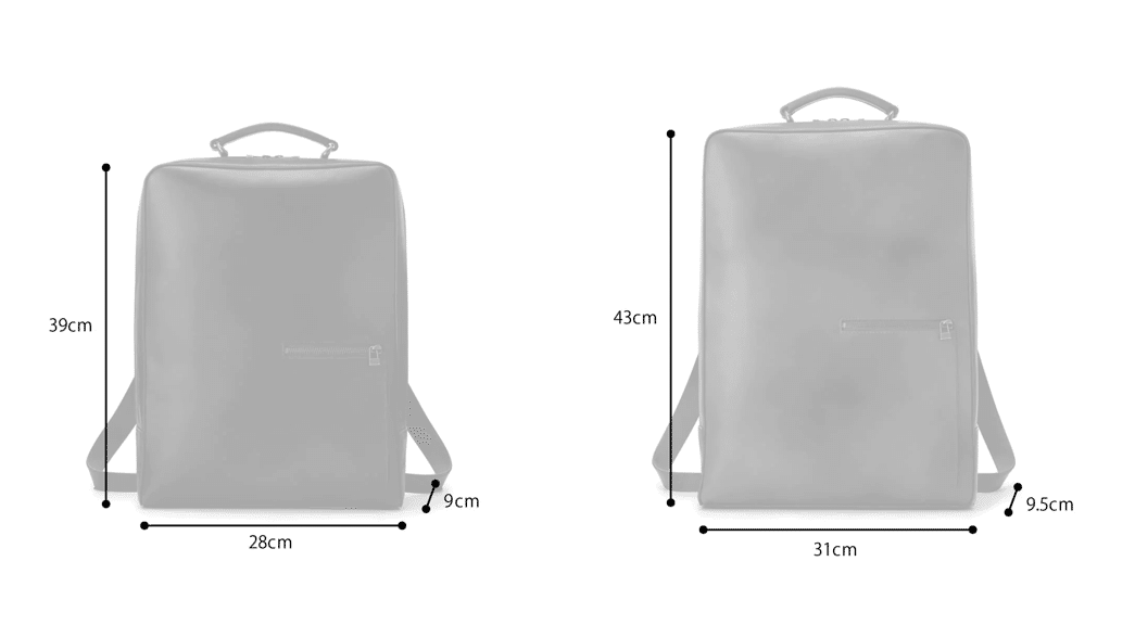 サイズ感を徹底比較！アンティーク スクエア バックパック｜マザー