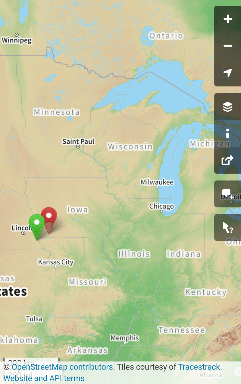 778 1973.10.16.火.晴(60miles)／アメリカと日本との違いをしみじみ感じる／Auburn→Clarindaアイオワ州