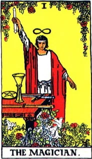 タロット 1:魔術師（The MAGICIAN） 大道芸人から出世階段し「魔術師
