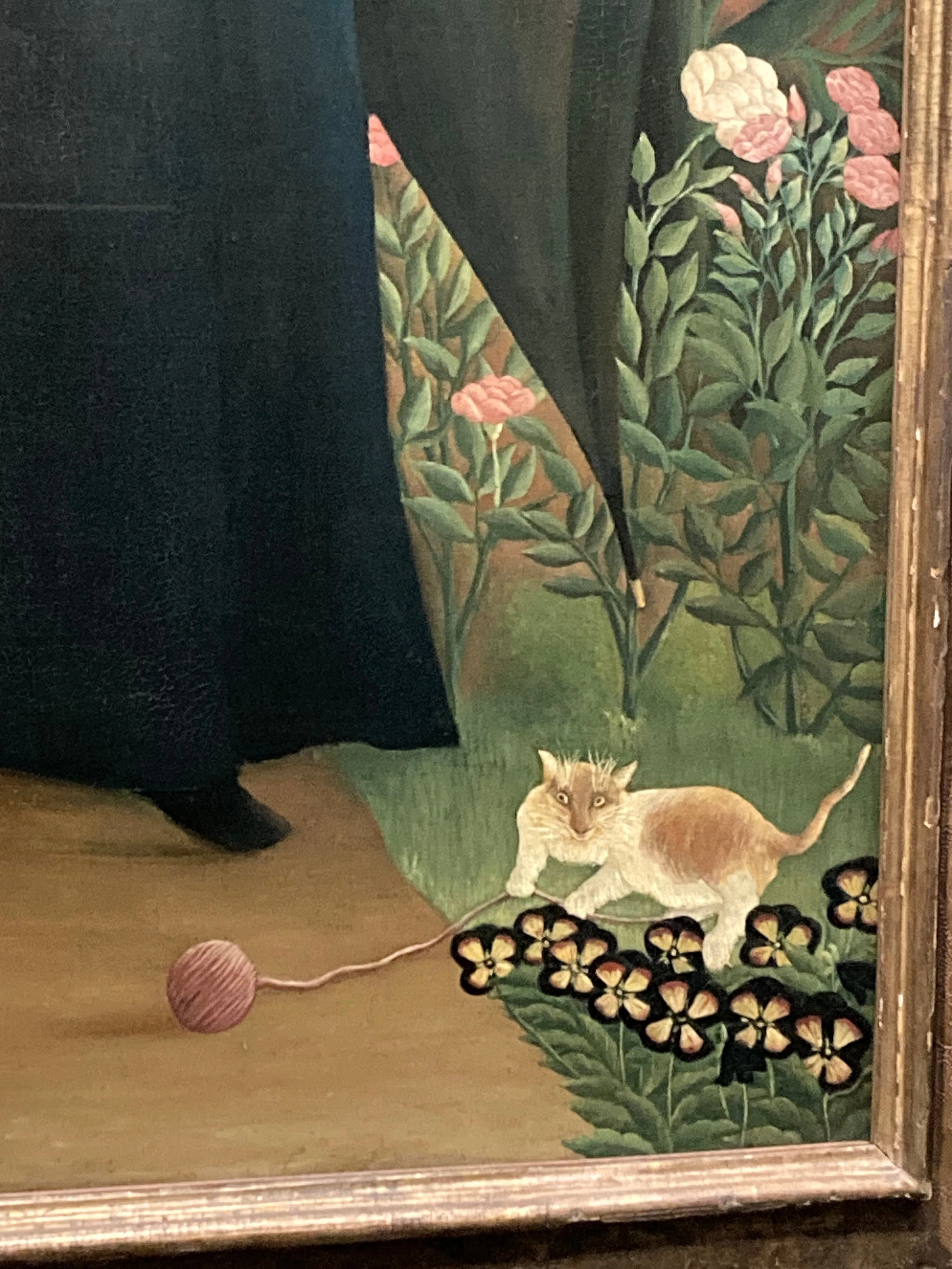 子供のためのオルセー美術館（60）ルソー・なに？なんかよう？遊んでる