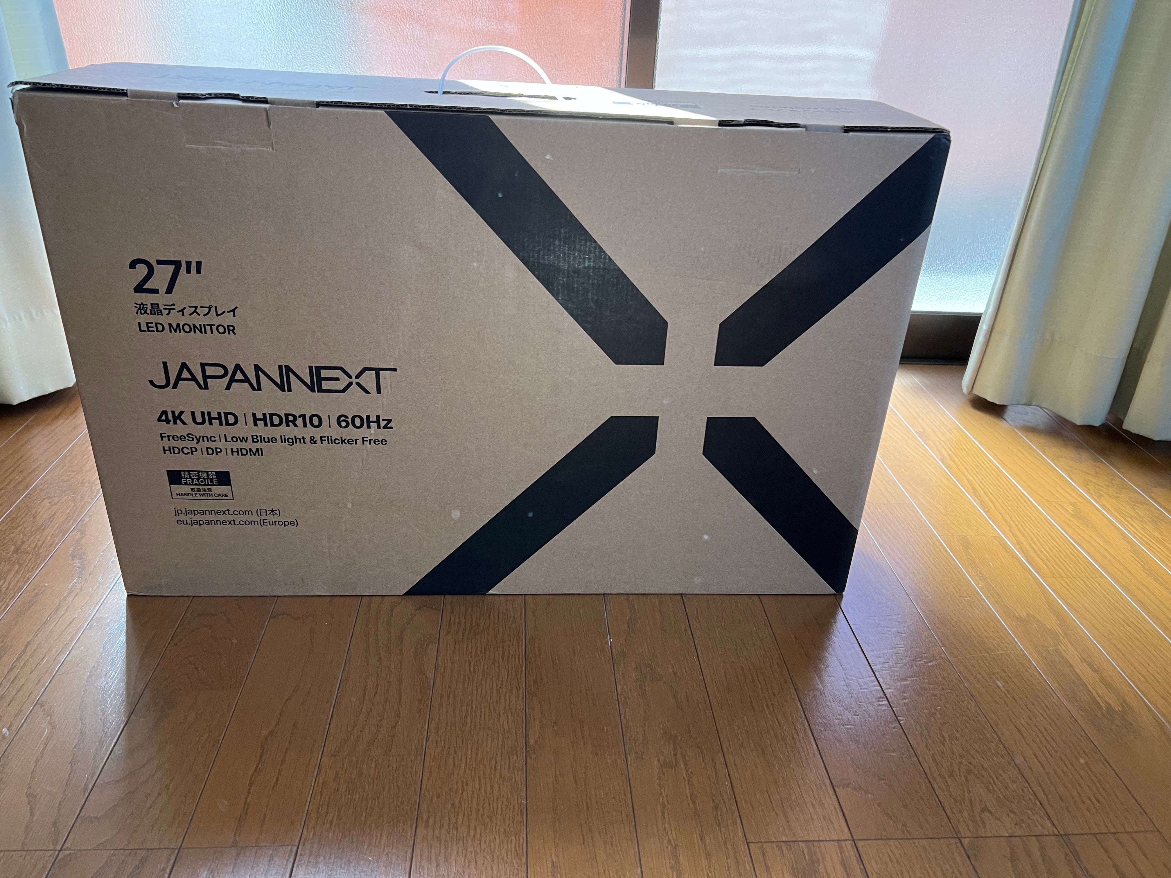 商品レビュー】JAPANNEXT JN-IPS2708UHDR-HSP 【実機レビュー