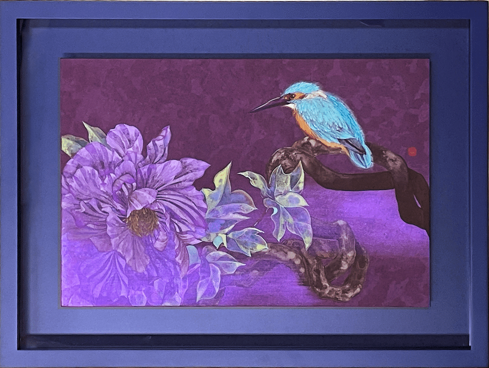 現代花鳥画の旗手】福本百恵先生の作品を入手しました！｜ギャラリーワオ