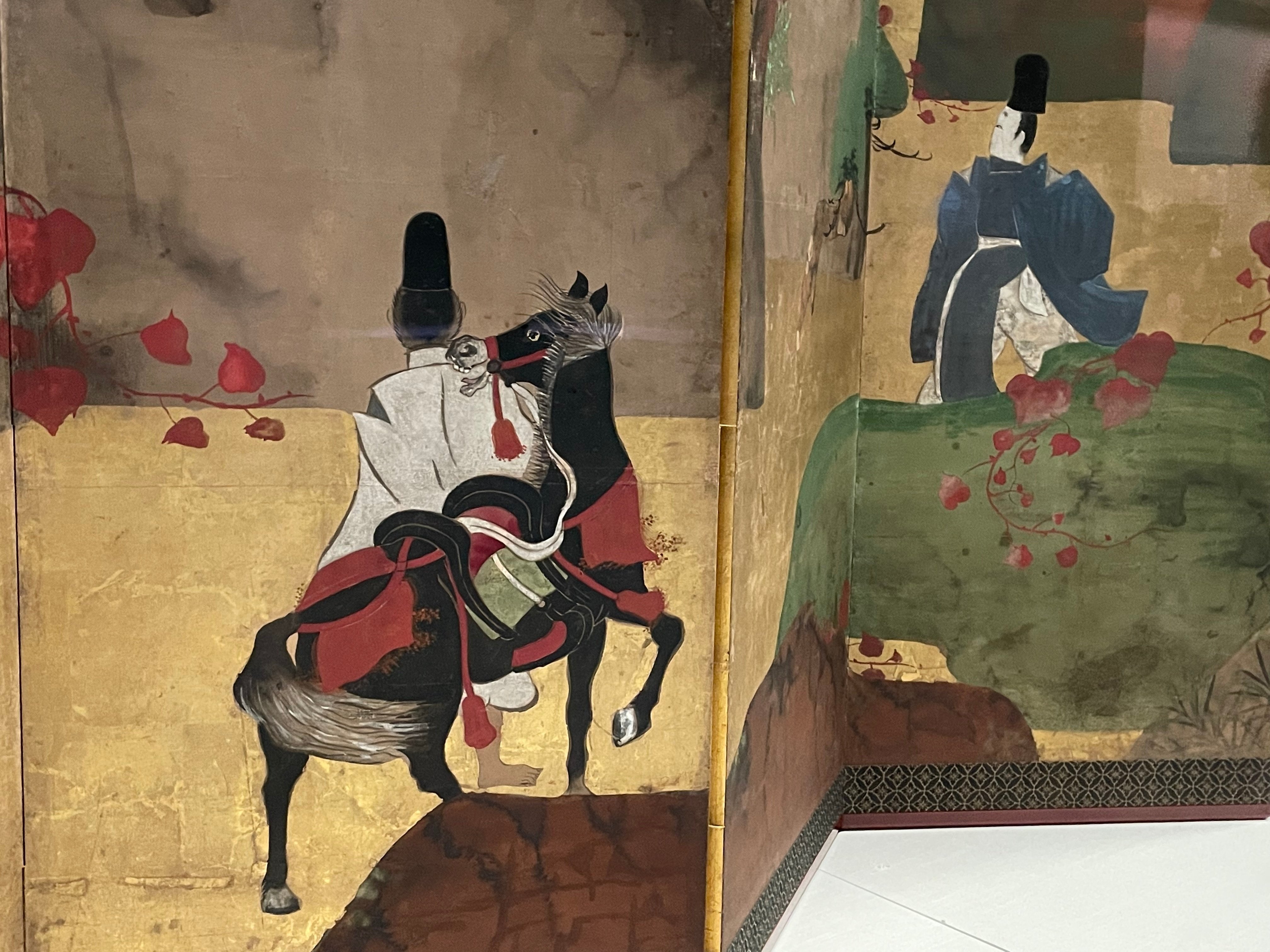 入試頻出の『伊勢物語 東下り』を、深江芦舟《蔦の細道図屏風