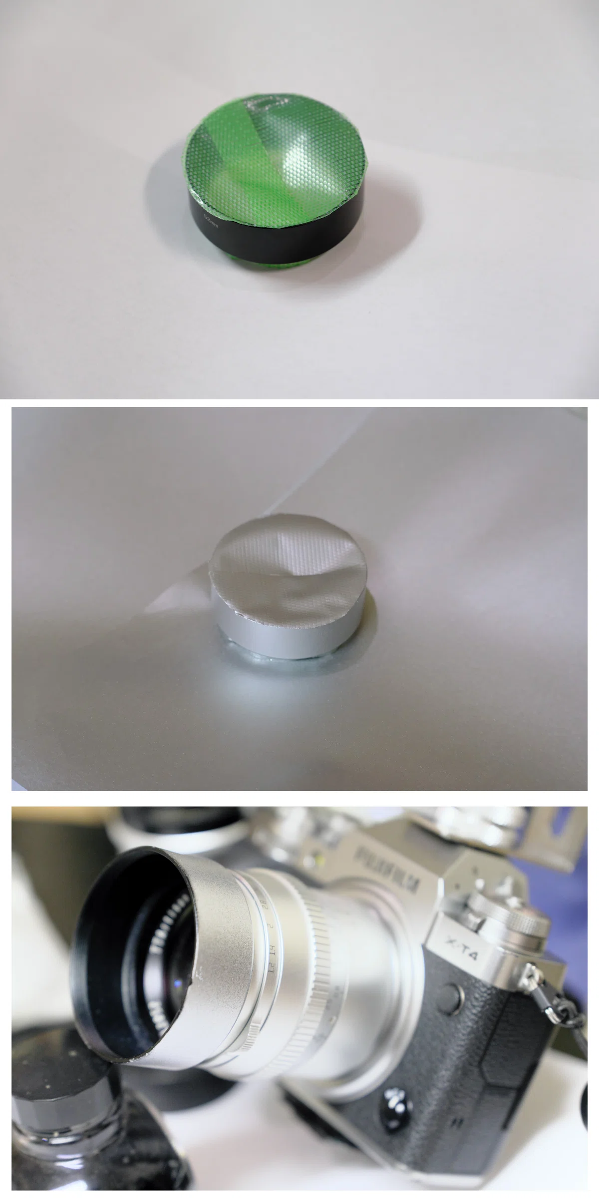 シルバーのカメラに銀色のレンズが生えた(TTArtisan 50mm f/1.2 C X(S 