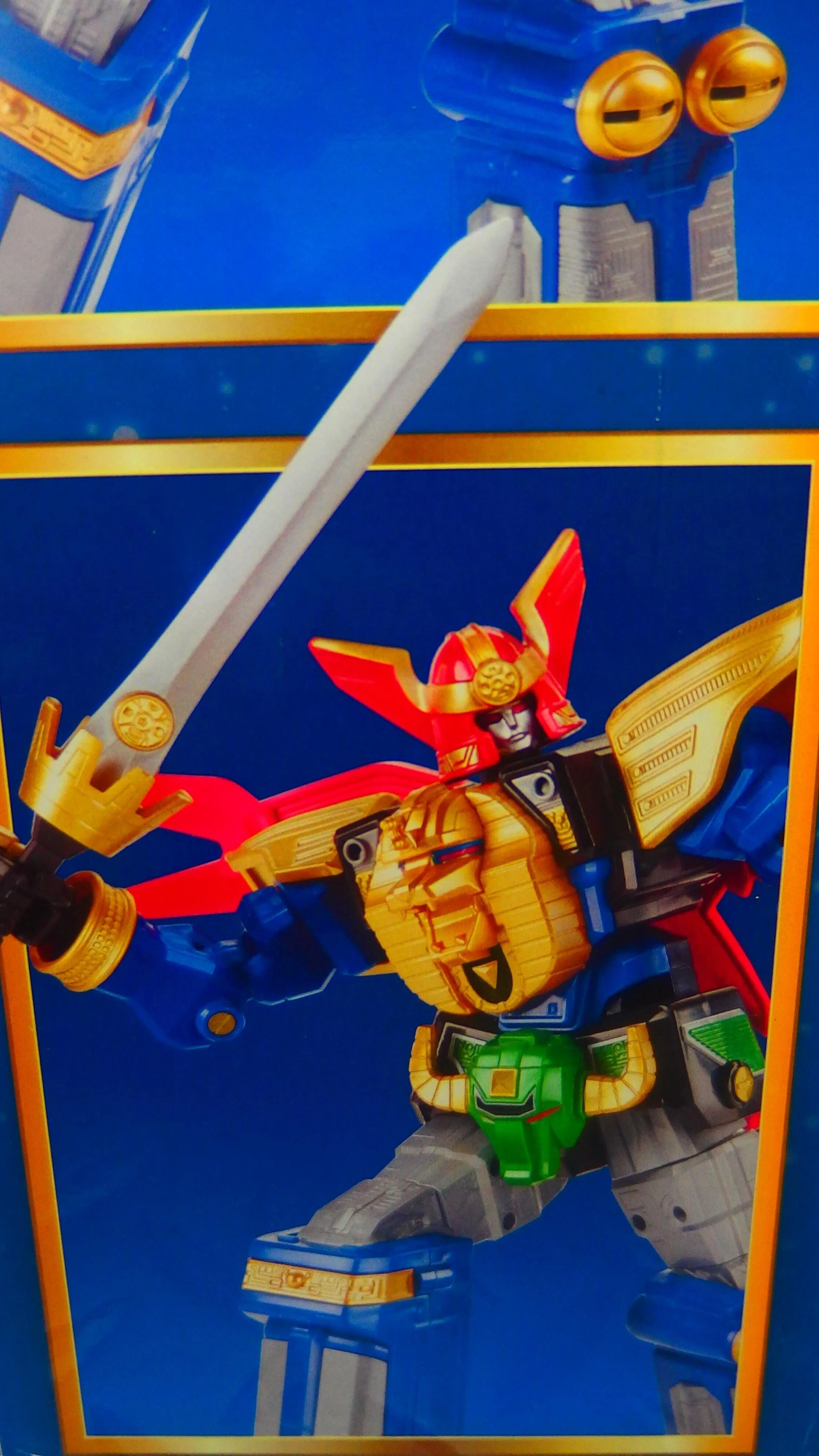 アメトイ][特撮]卓上玩具レビュー273 ZEO MEGAZORD・ジオ・メガゾード