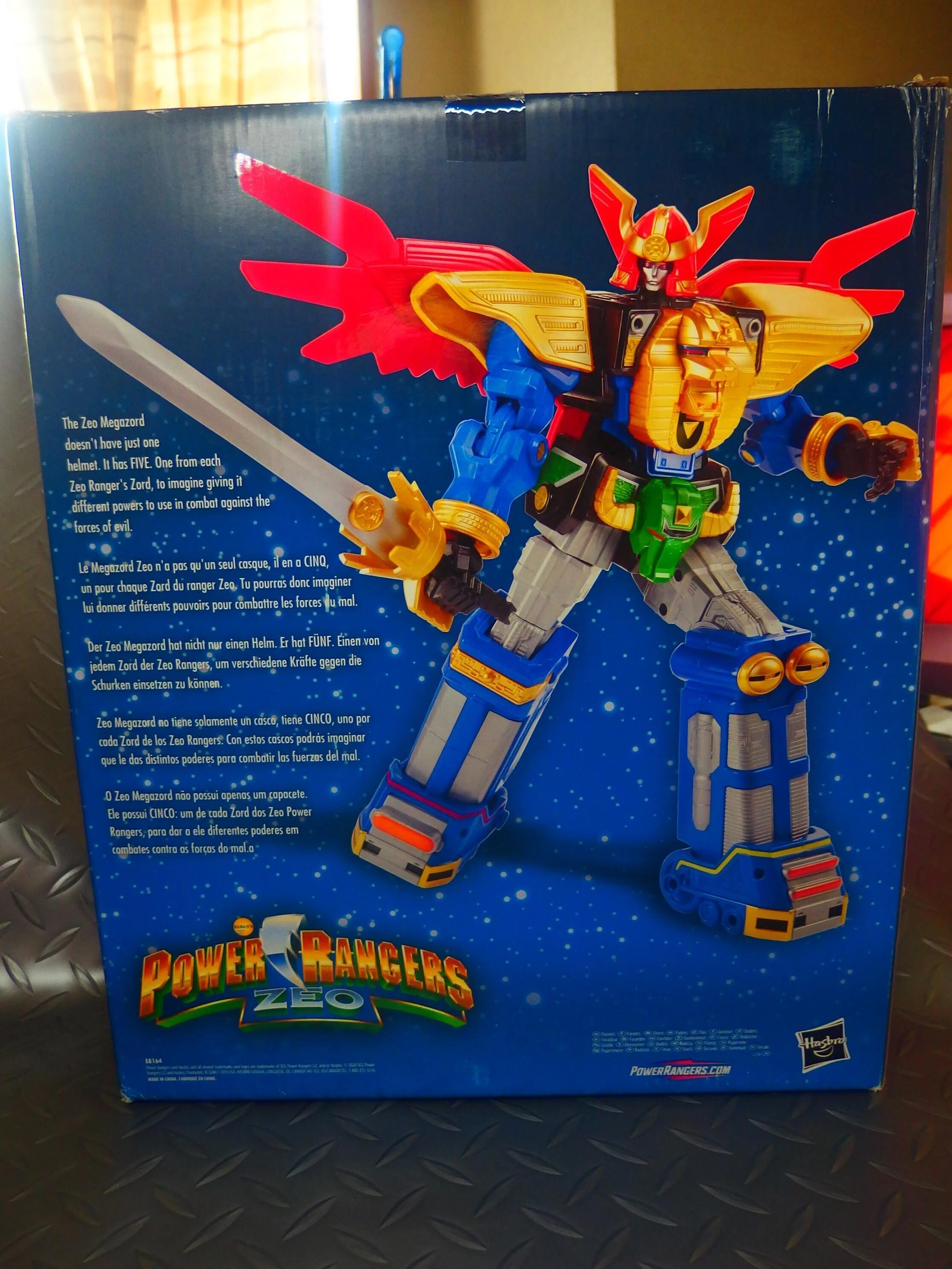 アメトイ][特撮]卓上玩具レビュー273 ZEO MEGAZORD・ジオ・メガゾード
