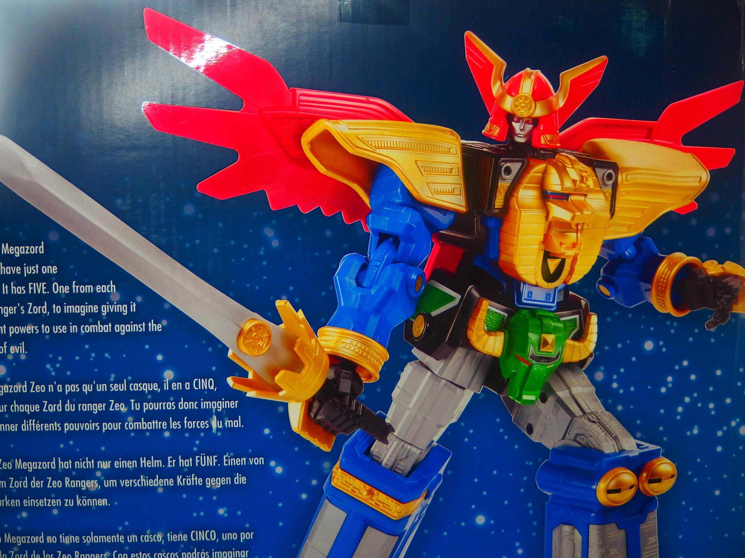 アメトイ][特撮]卓上玩具レビュー273 ZEO MEGAZORD・ジオ