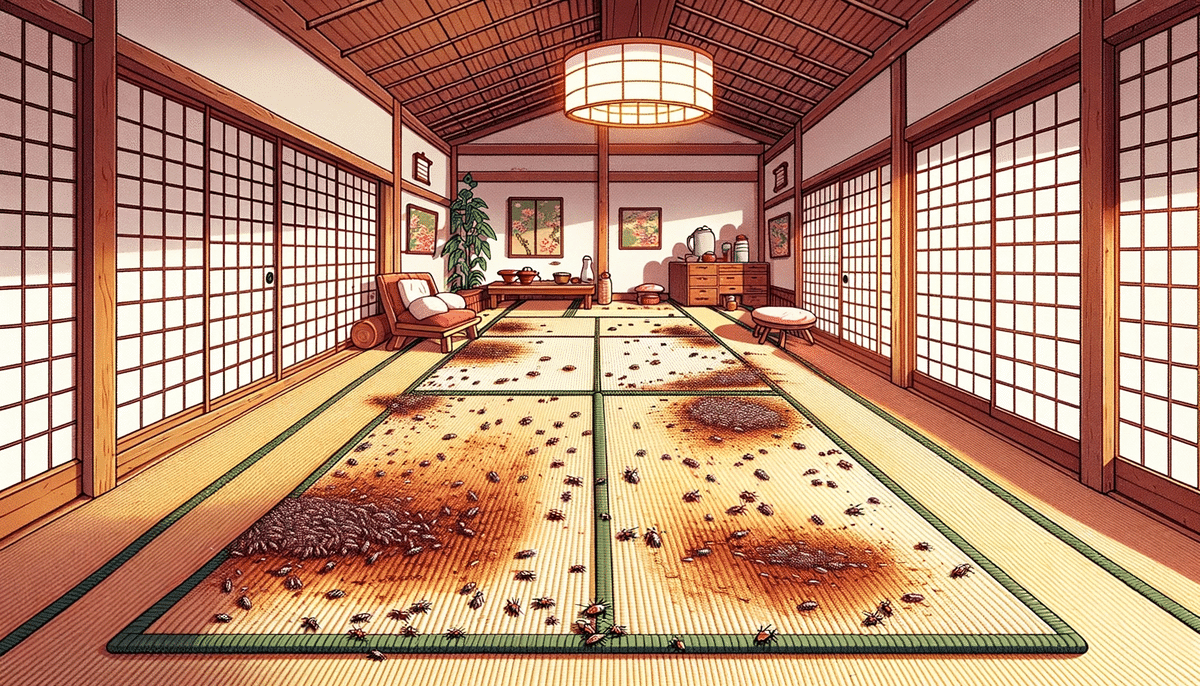 畳表使用、ディスプレイマット、やや日焼け 畳表使用、ディスプレイマット、やや日焼け 畳表使用