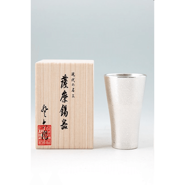 金属製ティーポット 彫刻模様 薩摩錫器 金属製ティーポット 彫刻模様