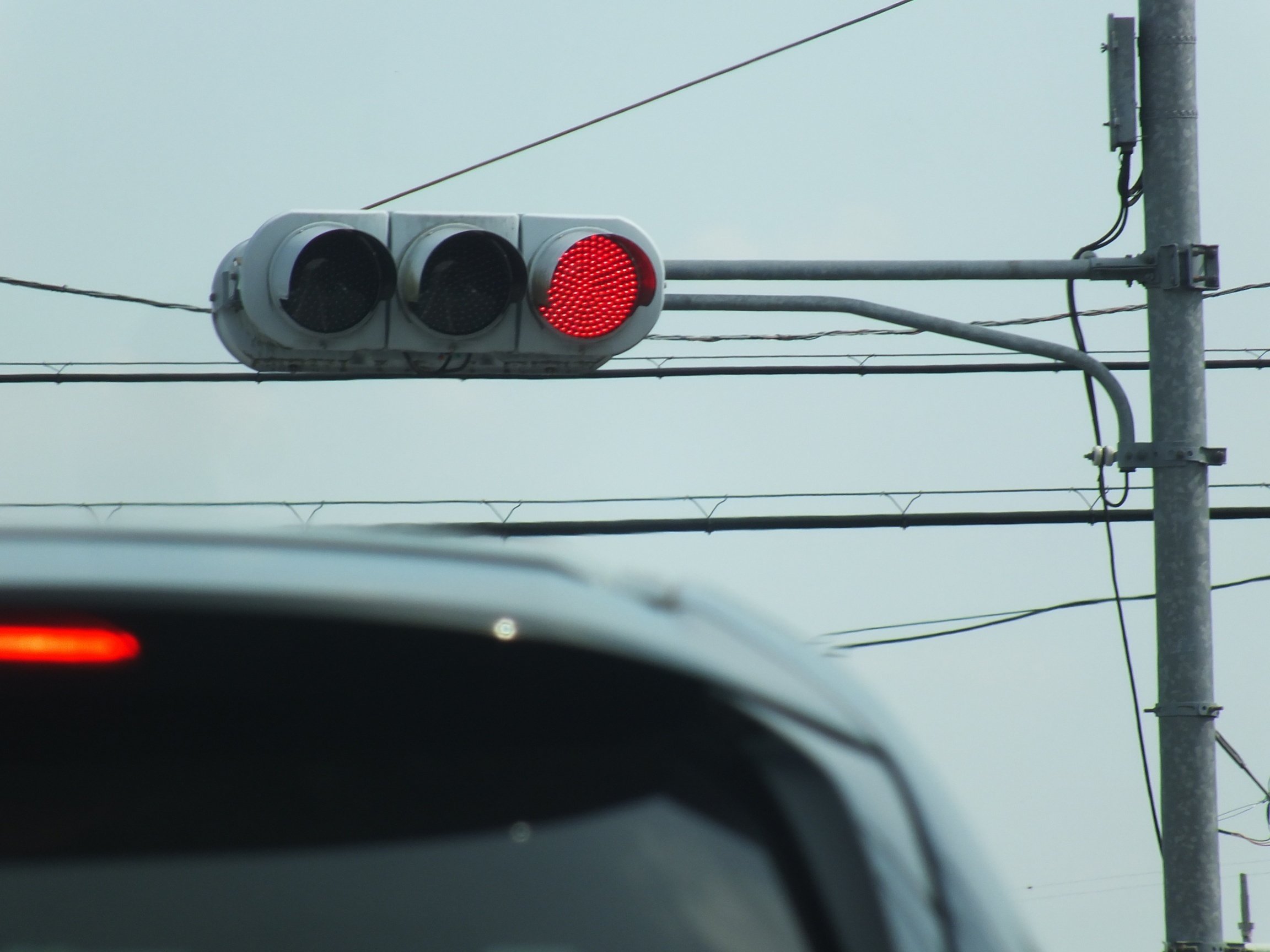 東松山-282】信号電材厚型LED＋コイトT直進・右折矢印灯 in 東松山市上