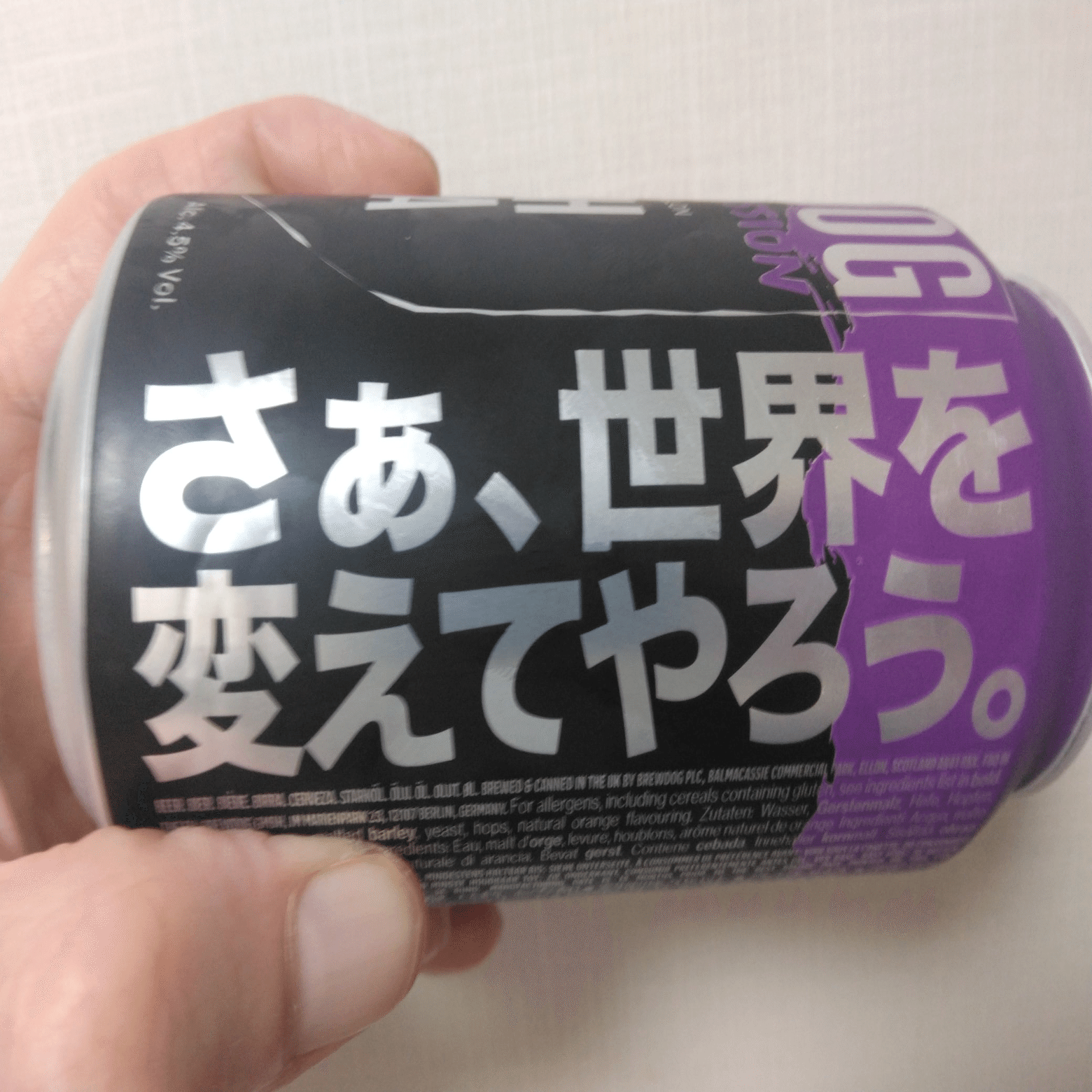 BREWDOGは今だ鮮烈（NEON DREAM・MASH UP IPA感想）｜motoz