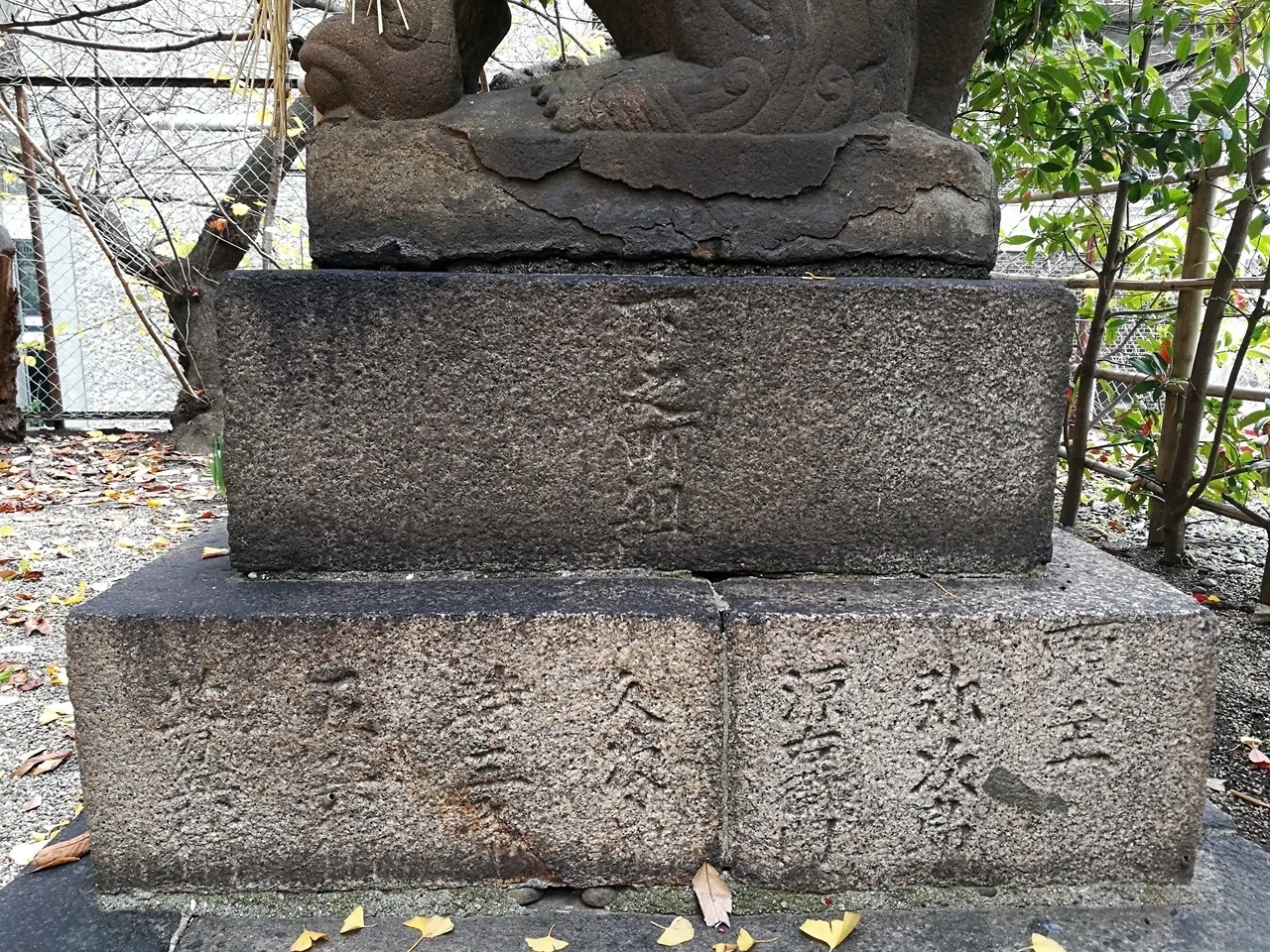 大阪市の神社と狛犬 ⑯天王寺区 ④堀越神社～寛政の隠居狛犬～｜komajin