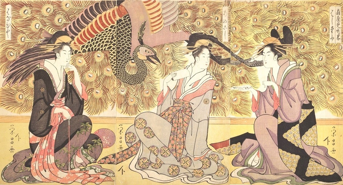 着物で展覧会＠『美人画 麗しきキモノ』展（後期）｜進藤 つばら｜元