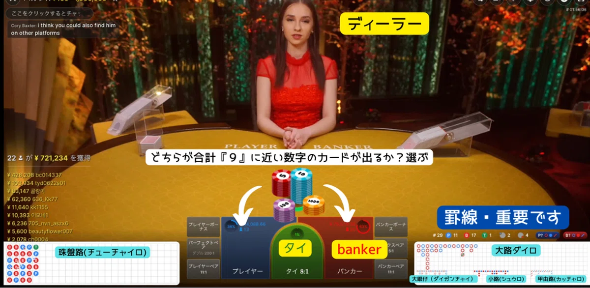 オンカジバカラ初心者から使える極秘ロジック必勝法（永久保存版 