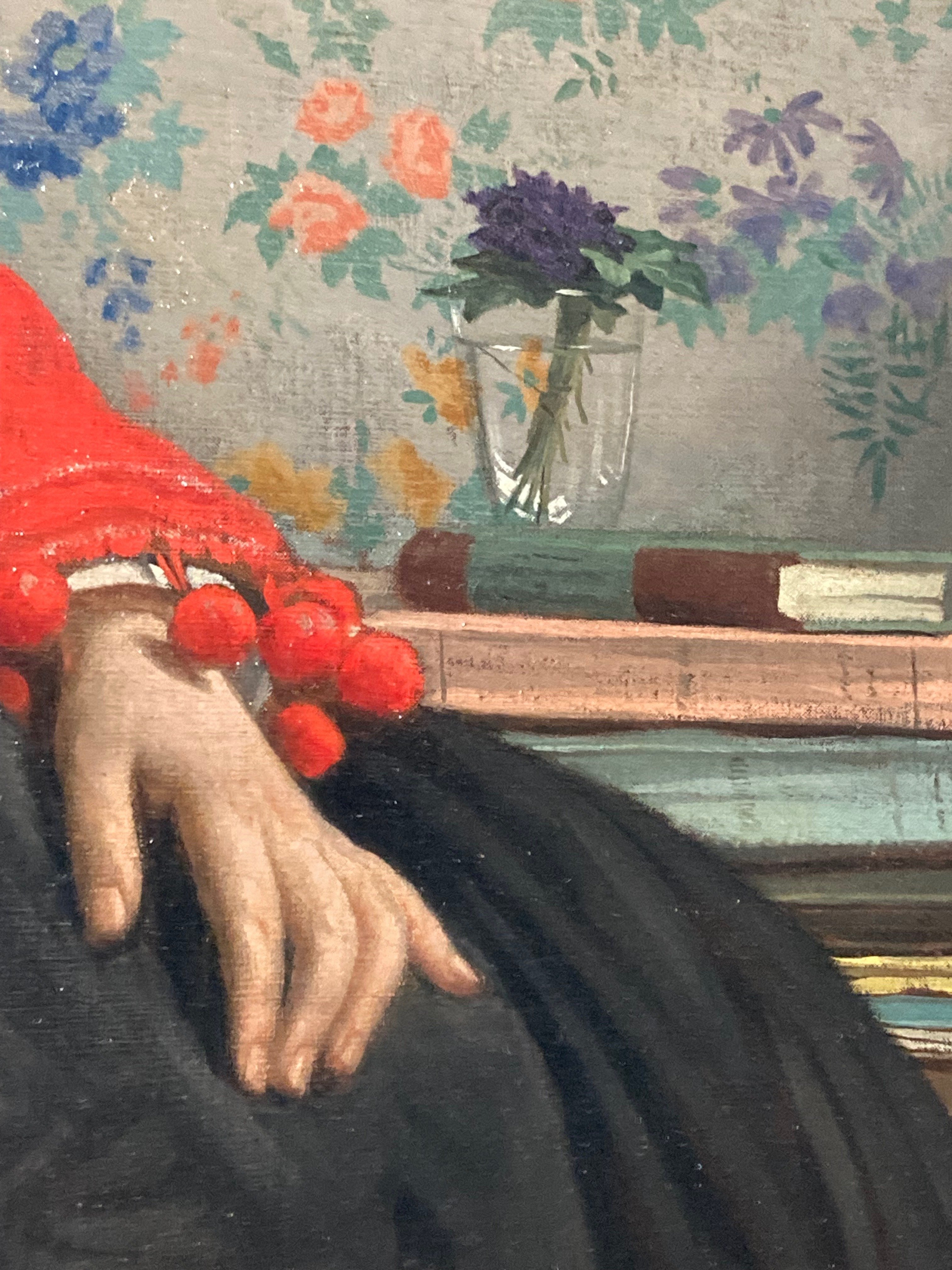 子供のためのオルセー美術館(61)ティソ・赤とヴィオレット、季節の