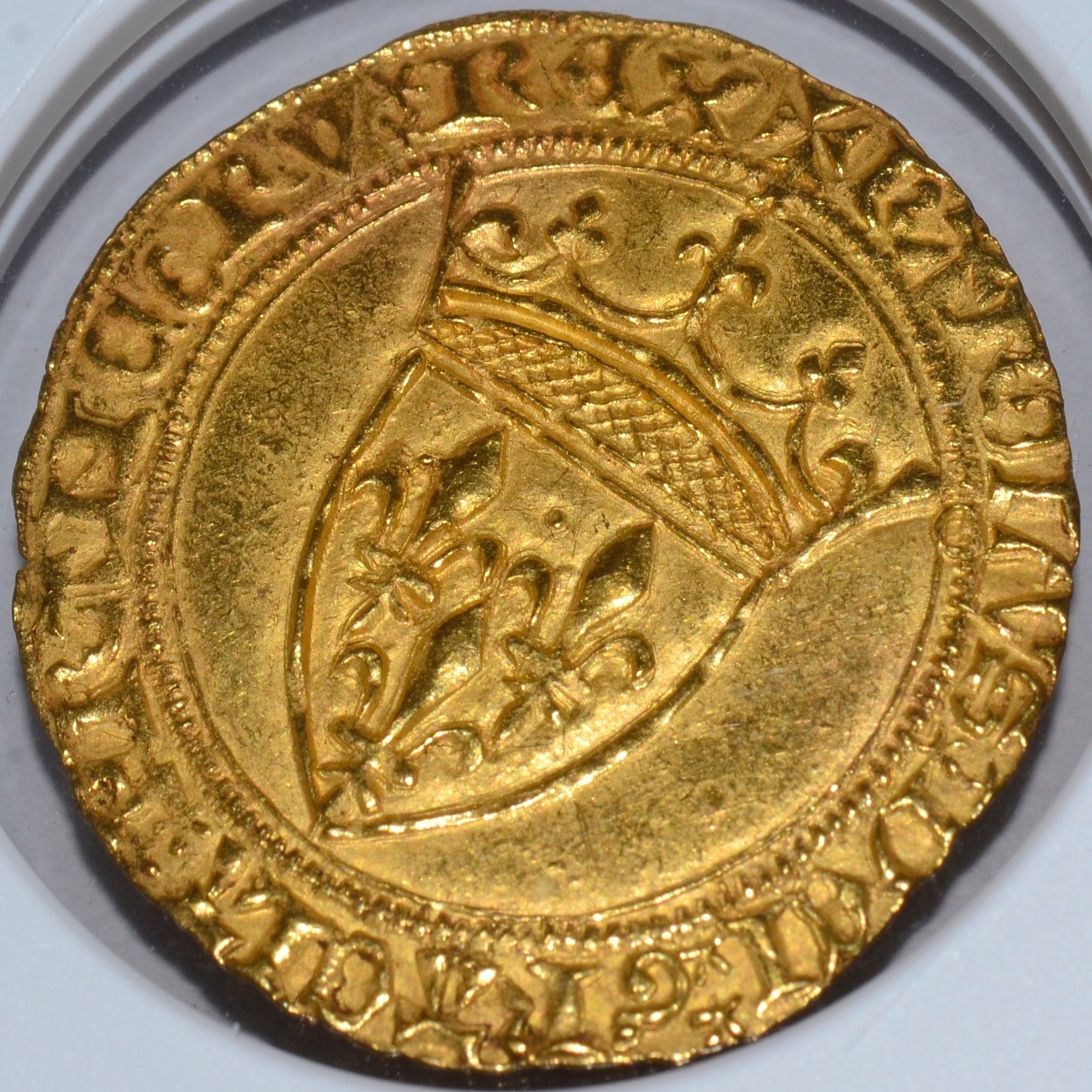 アンティークコインの世界 ｜ シャルル7世のエキュドール金貨｜Shelk🦋