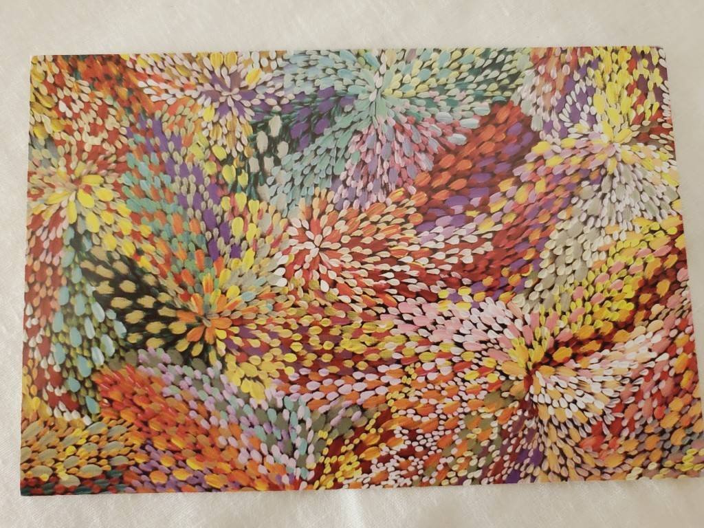 マンダラ」の神秘に迫った気がした。「絵本」と「アボリジナルアート