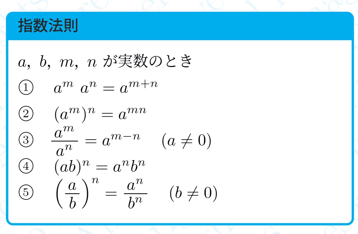 【数学】指数法則|magico