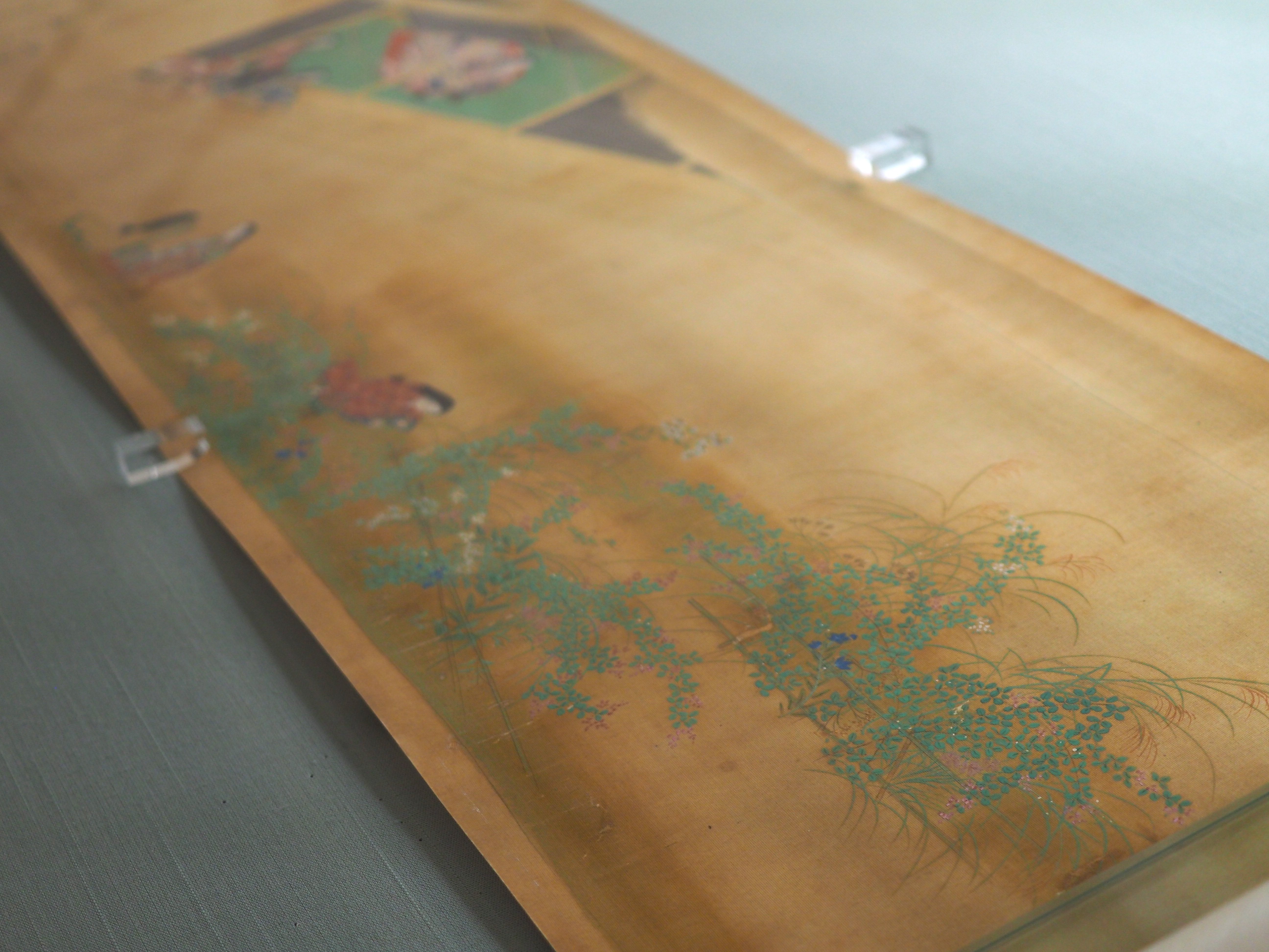 またまた浮世絵の開祖・岩佐又兵衛の《鳥の子図》が展示されています