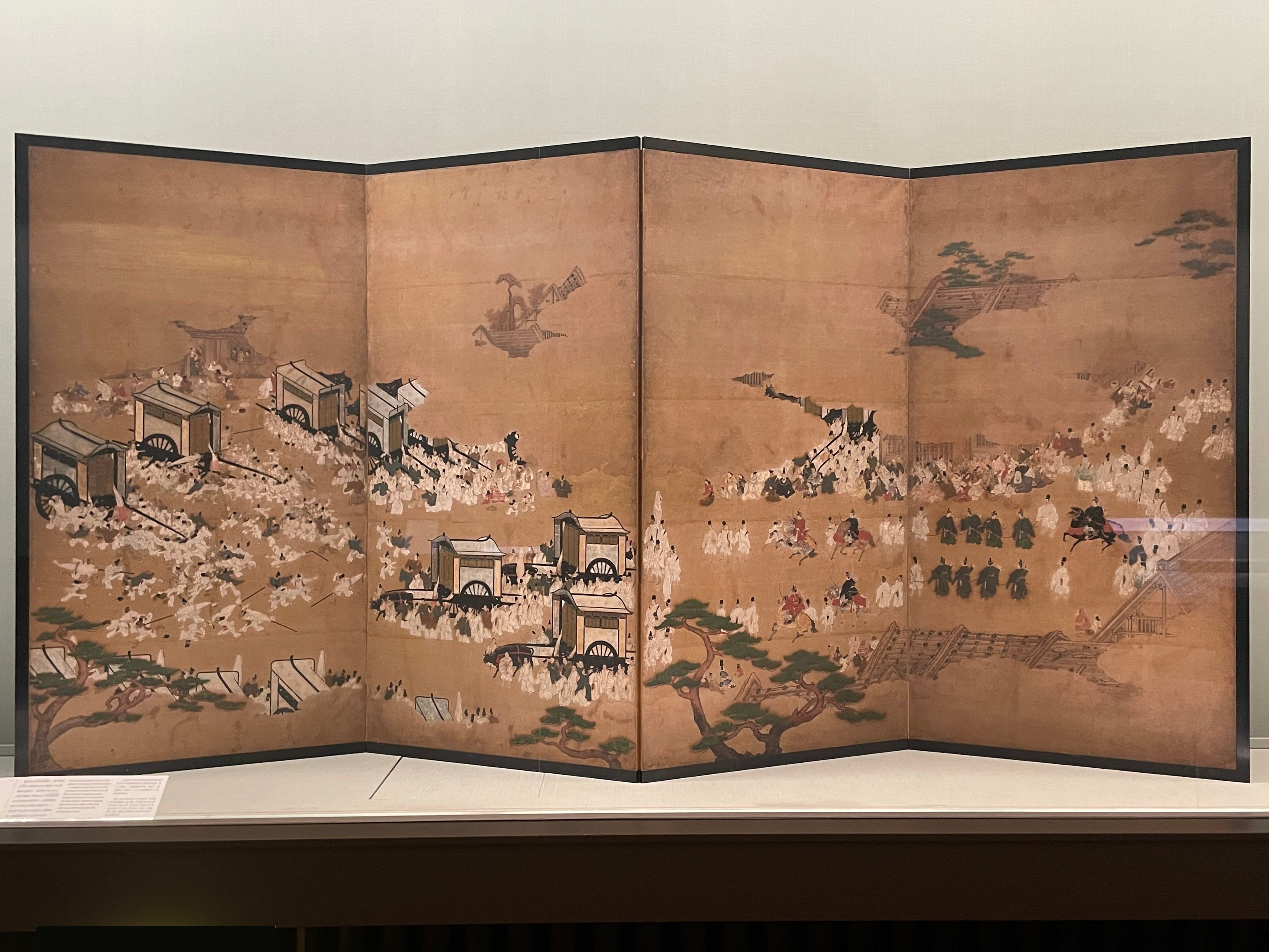 またまた浮世絵の開祖・岩佐又兵衛の《鳥の子図》が展示されてい