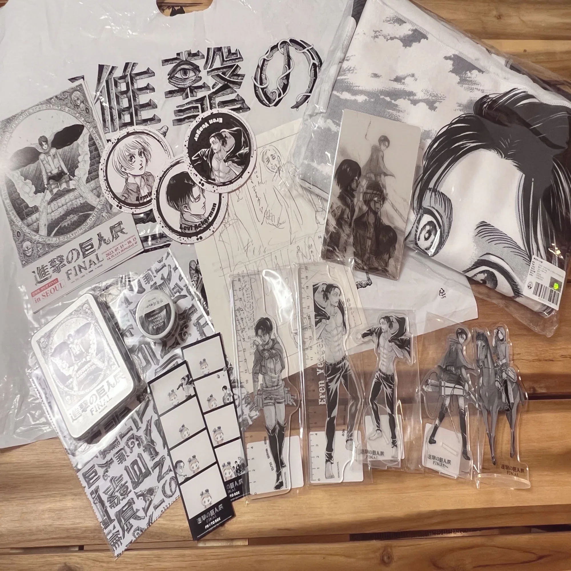 ソウル巨人展買ったもの｜nantokanarunaru