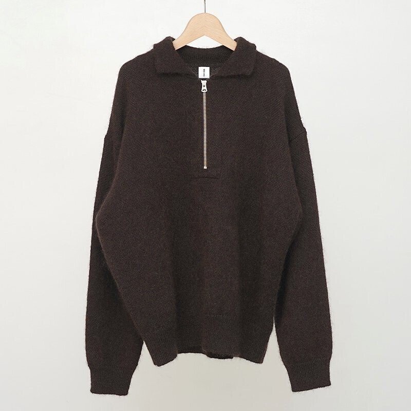 今年も気分はモヘア【MEIAS】よりSUPER KID MOHAIR ZIP PULL OVERが