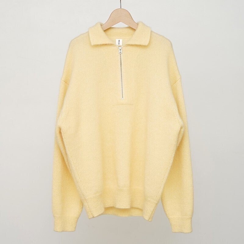 今年も気分はモヘア【MEIAS】よりSUPER KID MOHAIR ZIP PULL OVERが