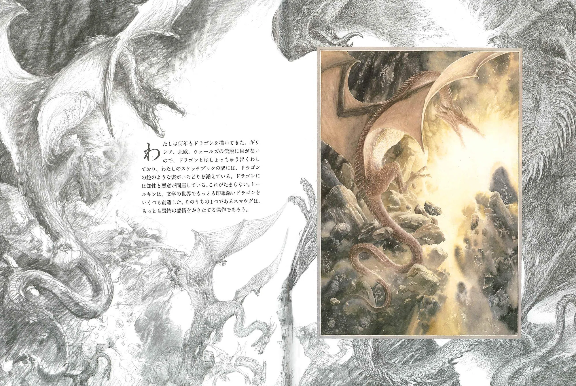 アラン・リー（Alan Lee 1947.8.20- ）『ホビット トールキンとアラン