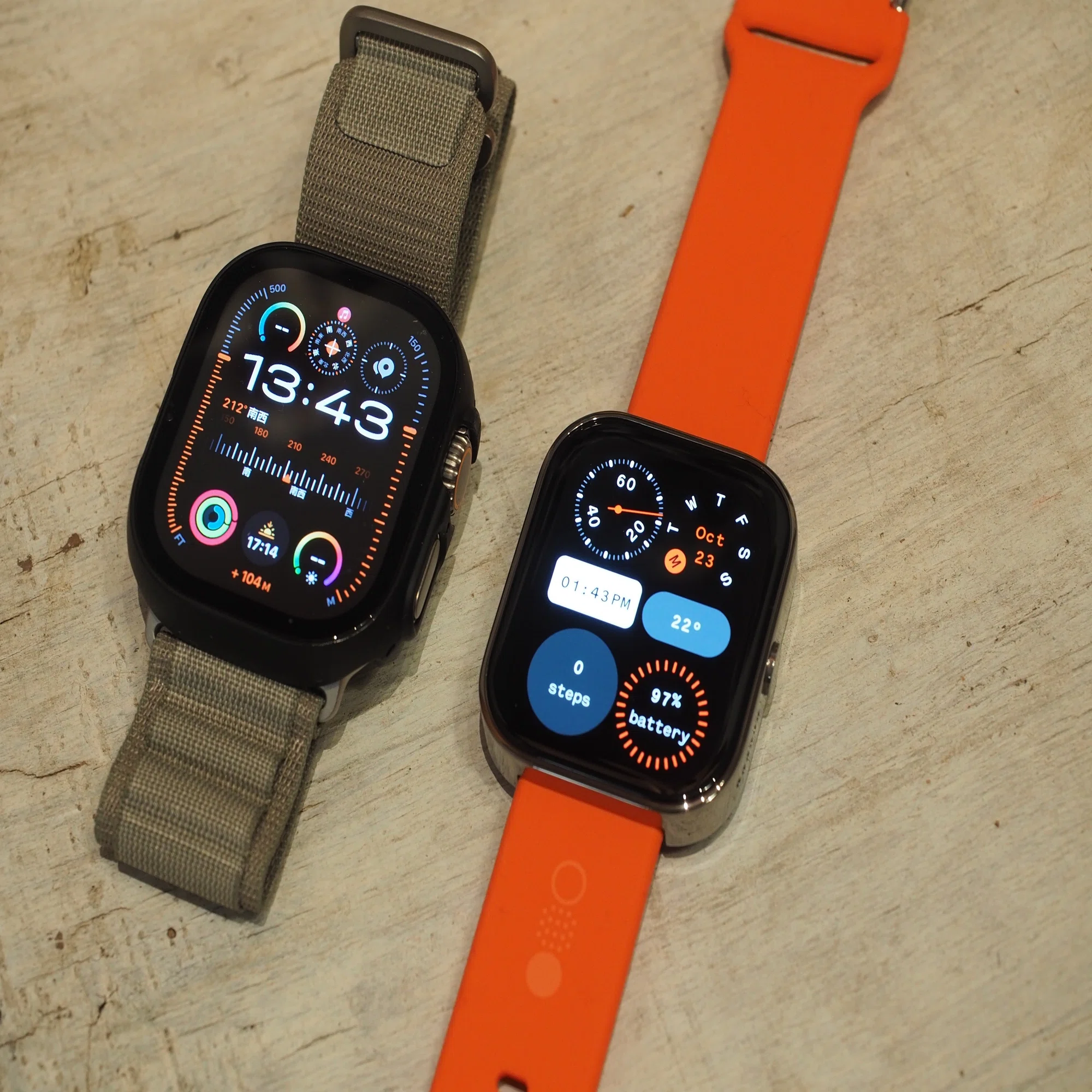 未使用 Fitvit 香ばしい versa2 ブラックカーボン スマートウォッチ 時計