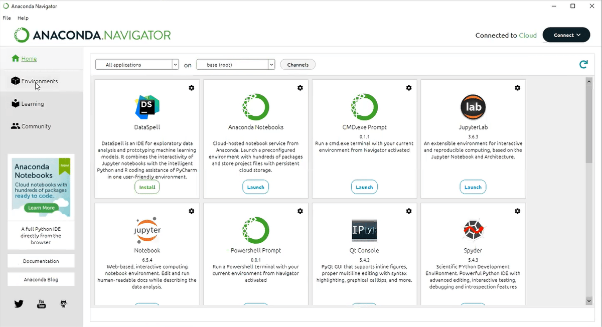 Anaconda & Visual Studio Codeインストールと、簡単なプログラム実行手順|HIROE