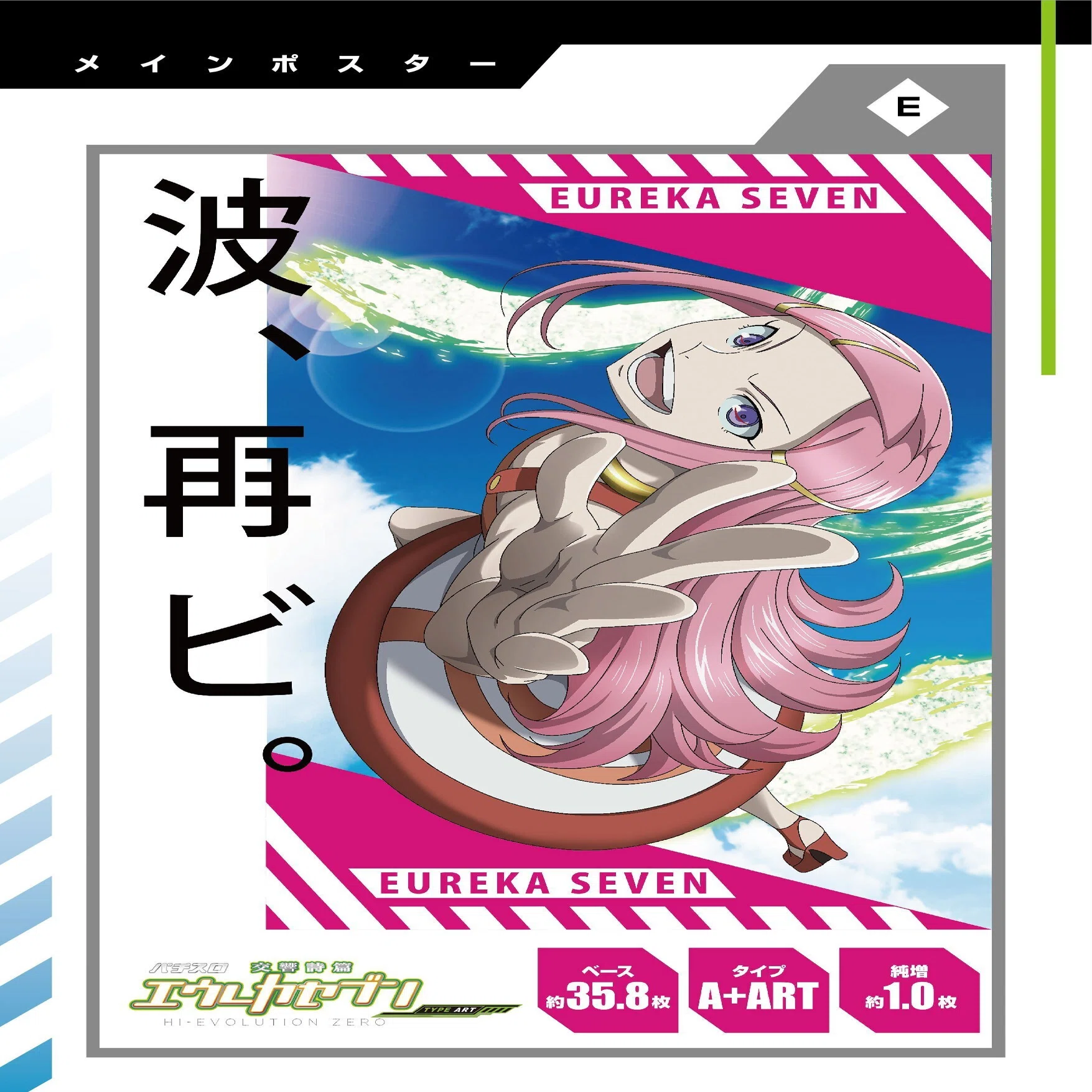販促デザインのご提案》パチスロ交響詩篇エウレカセブン HI-EVOLUTION 