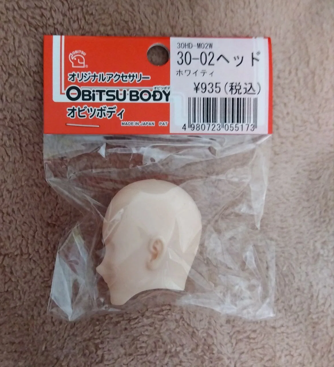 オビツ30ボディとヘッドを注文していた~優男なドールが完成｜結花ノワール
