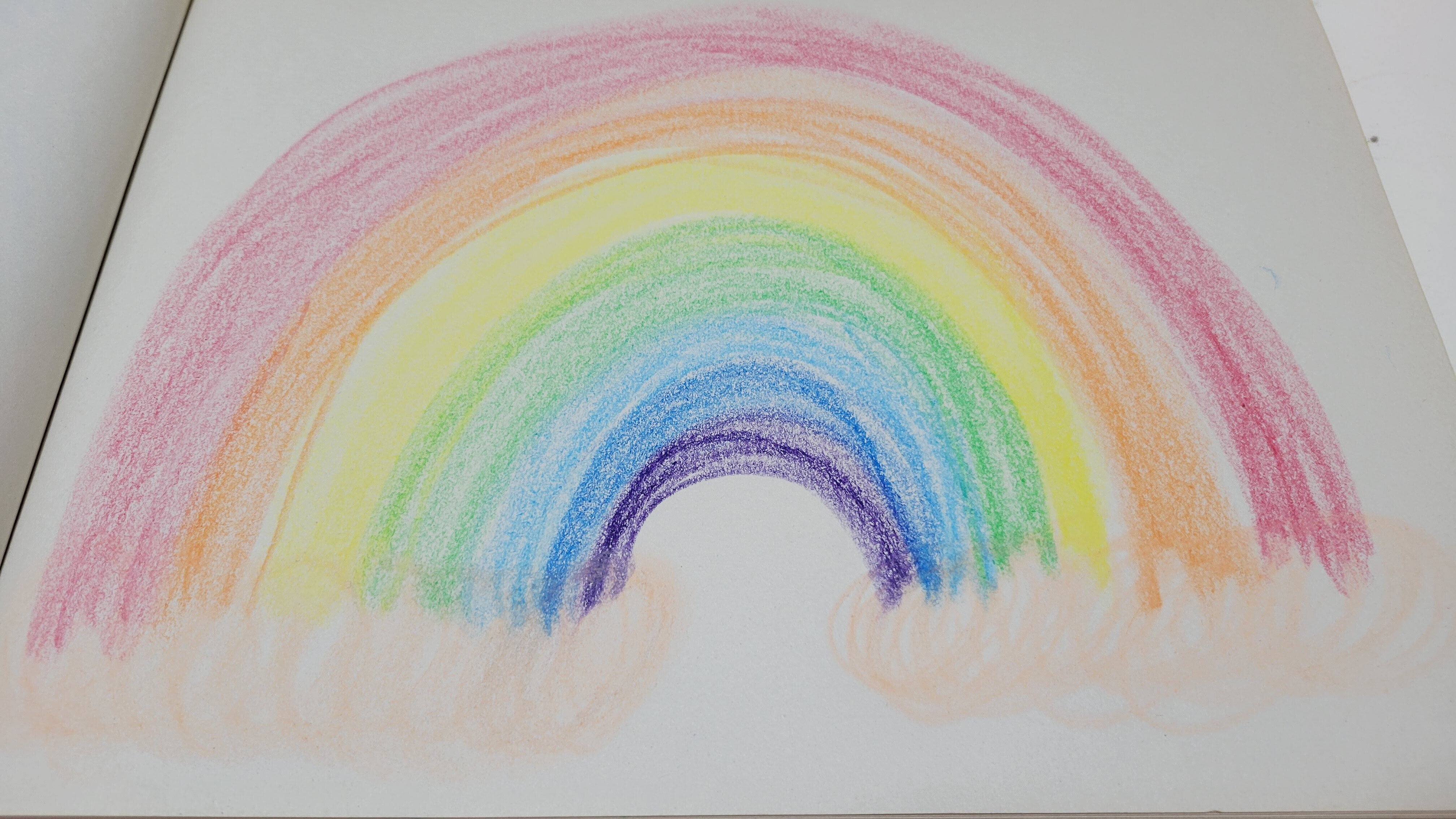 抽象画(画材クレヨン) 抽象画(画材クレヨン)