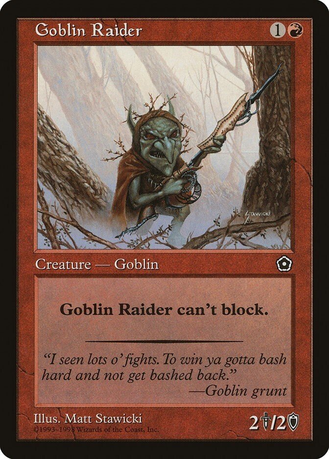 MTG ゴブリンの考古学者foil 日本語 旧枠 MTG ゴブリンの考古学者foil 日本語 旧枠