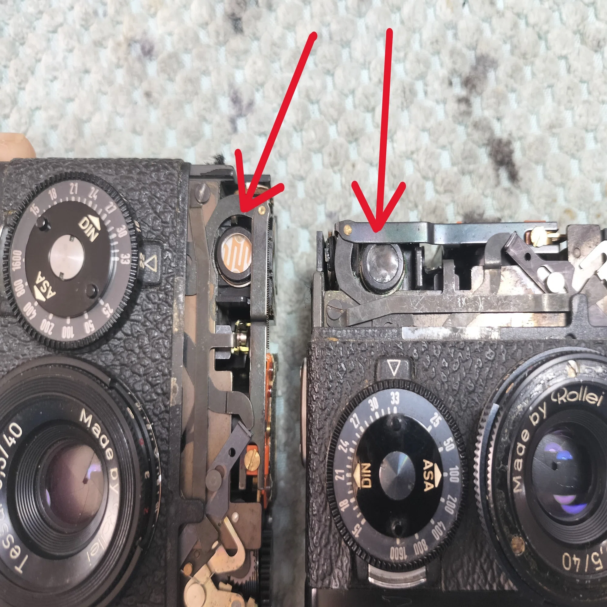 Rollei 35の露出計改善｜フィルムカメラ修理のアクアカメラ