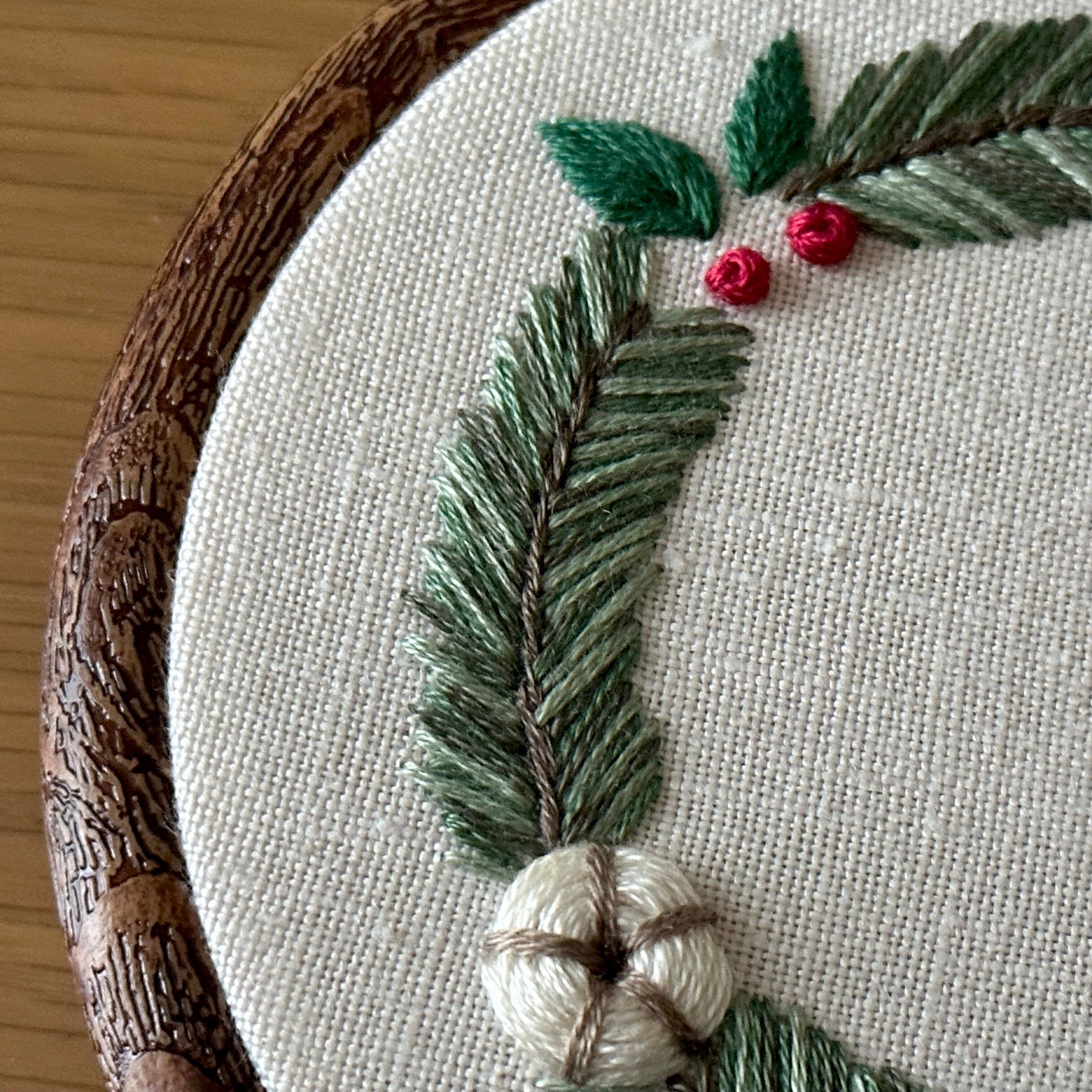 ☆ちぇちぇこ様☆ ハンドメイド 刺繍 壁飾り オーナメント サンタ