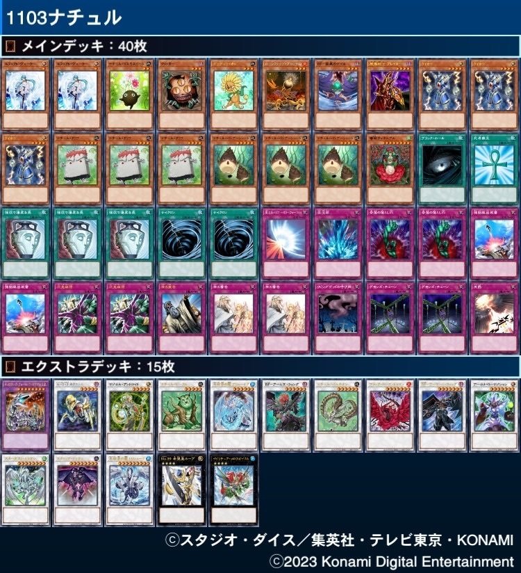 遊戯王OCG 1103環境　まとめ 1103環境デッキリスト叩き台/2011年3月マスターデュエル